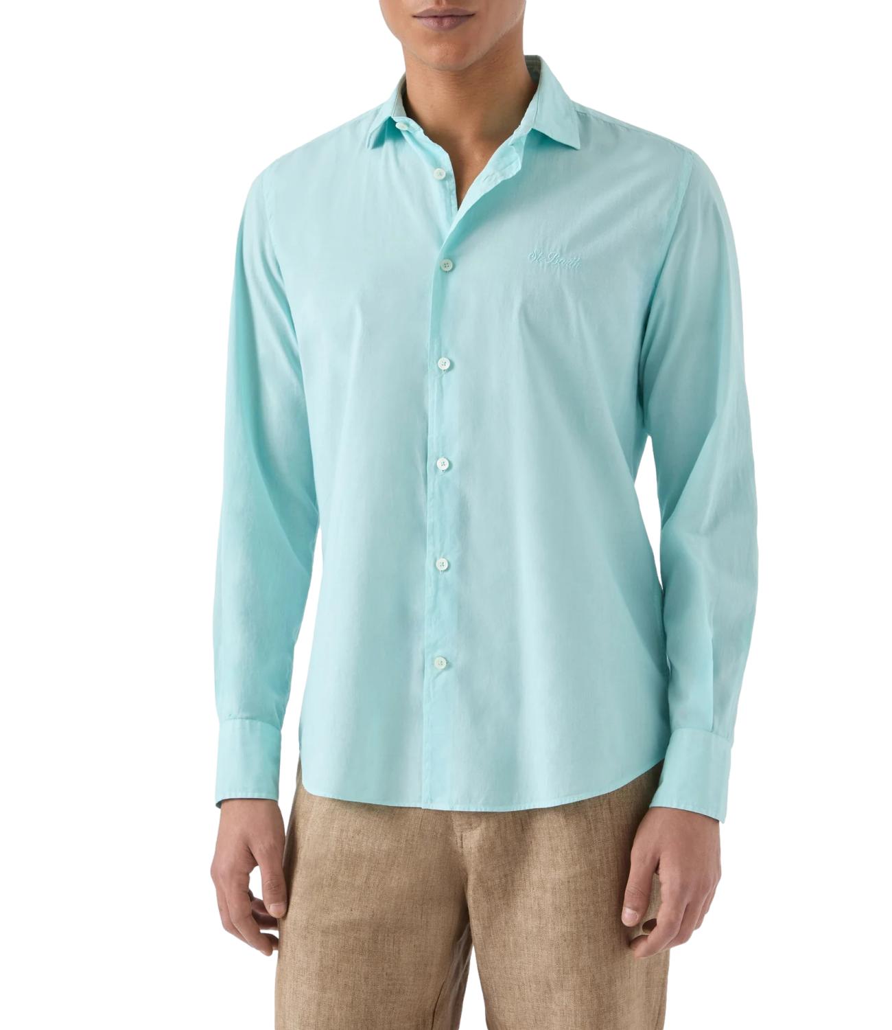 Mc2 Saint Barth Camicia da Uomo - 56l Watergreen