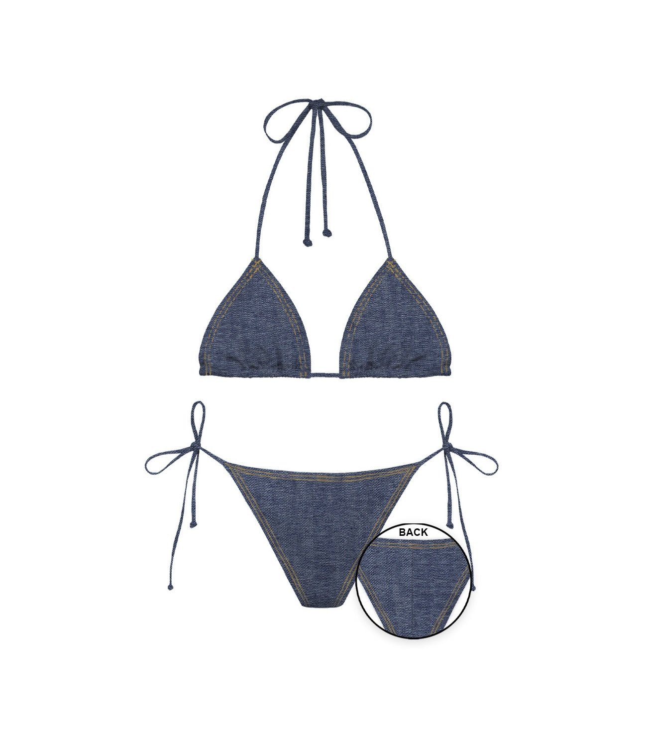 Mc2 Saint Barth Completo da Donna - Denim 61 - Male002