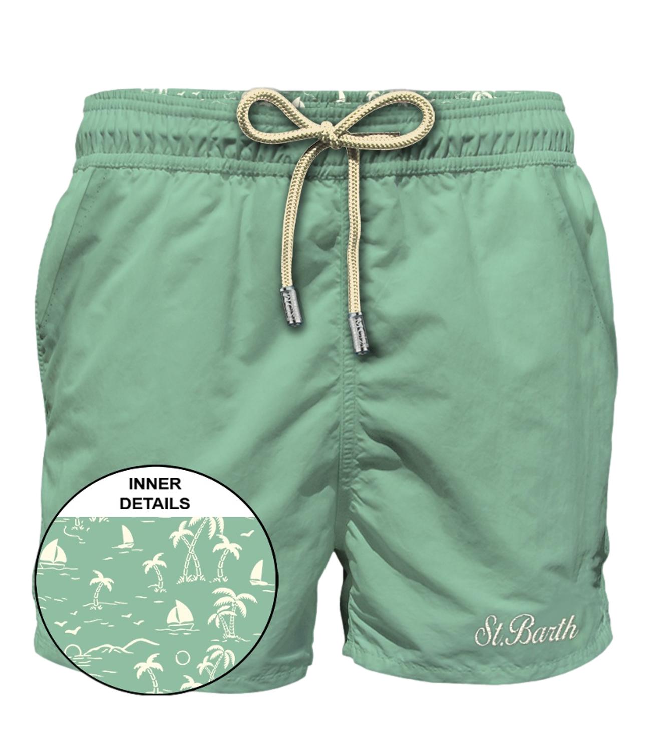 Mc2 Saint Barth Costume da Uomo - Toile 53 Sage - Patm001