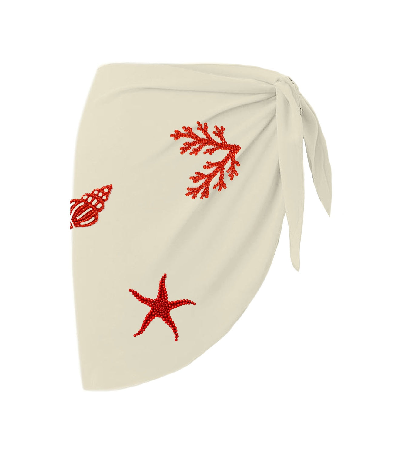 Mc2 Saint Barth Short da Donna - Georgette Beads Sea Elements 1 - Sre001