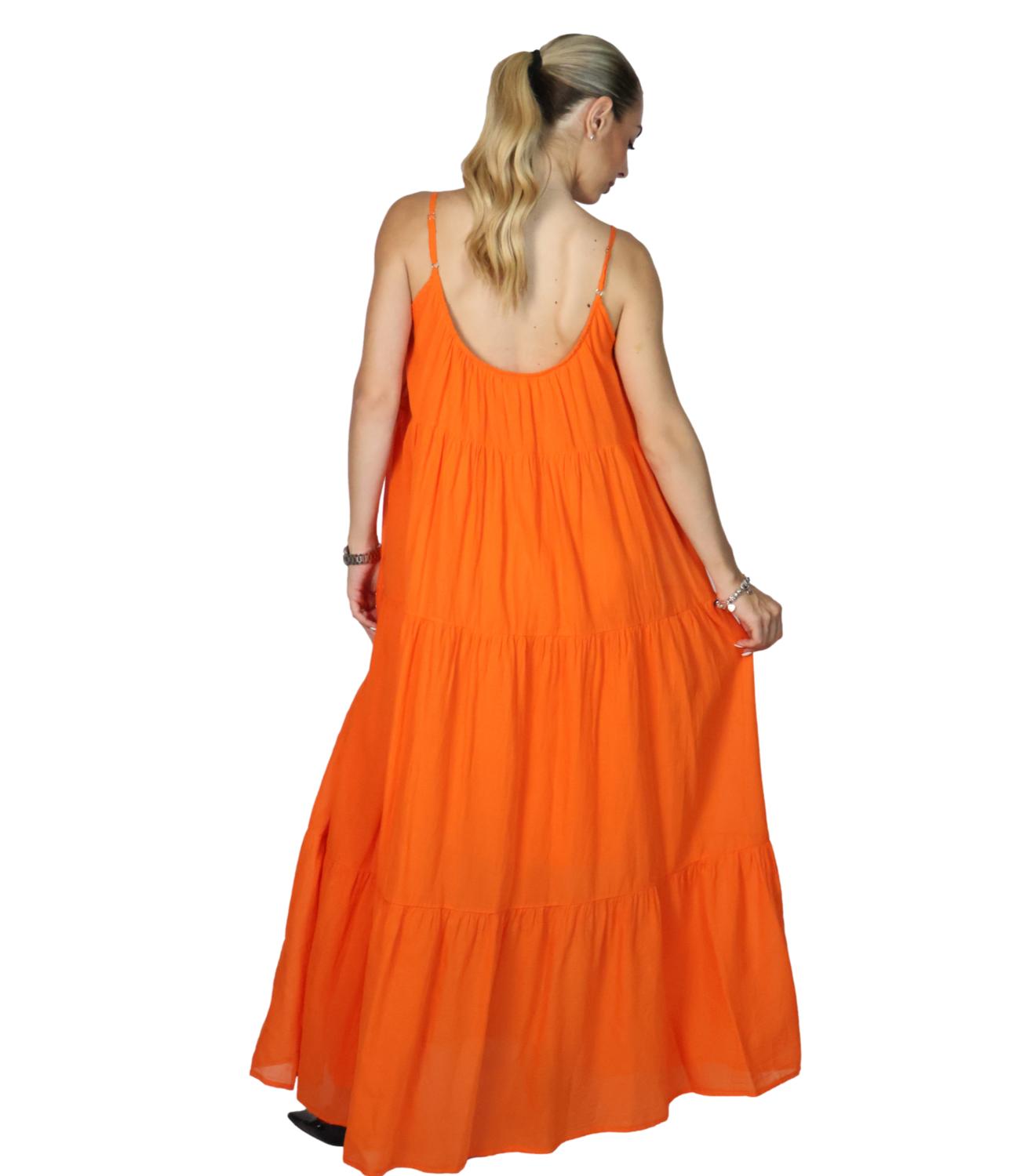 Motel Abito Arancione Donna