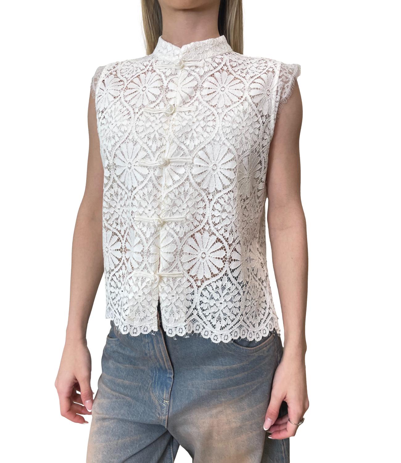 Motel Top da Donna - Bianco - S26t650
