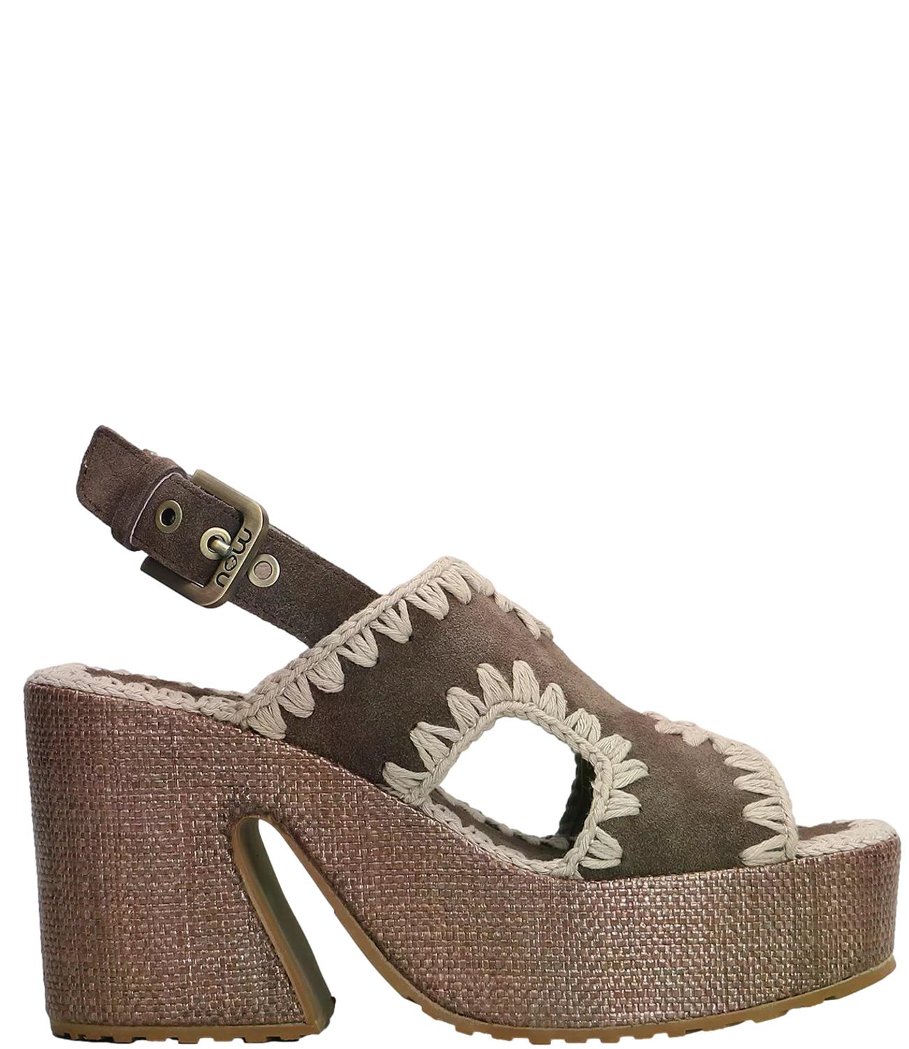 Mou Sandalo da Donna - Deep Brown - Sw721002a
