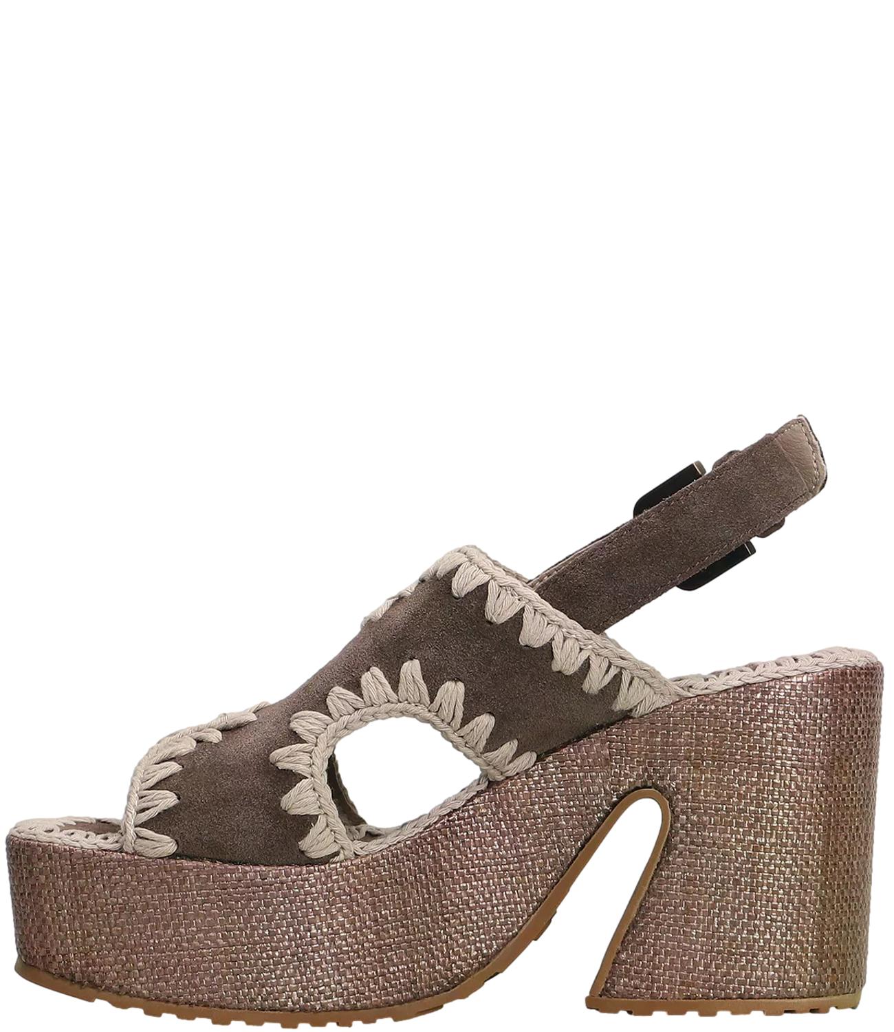 Mou Sandalo da Donna - Deep Brown - Sw721002a