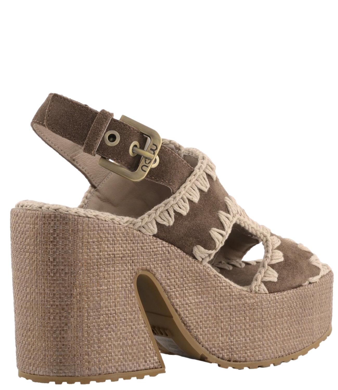 Mou Sandalo da Donna - Deep Brown - Sw721002a