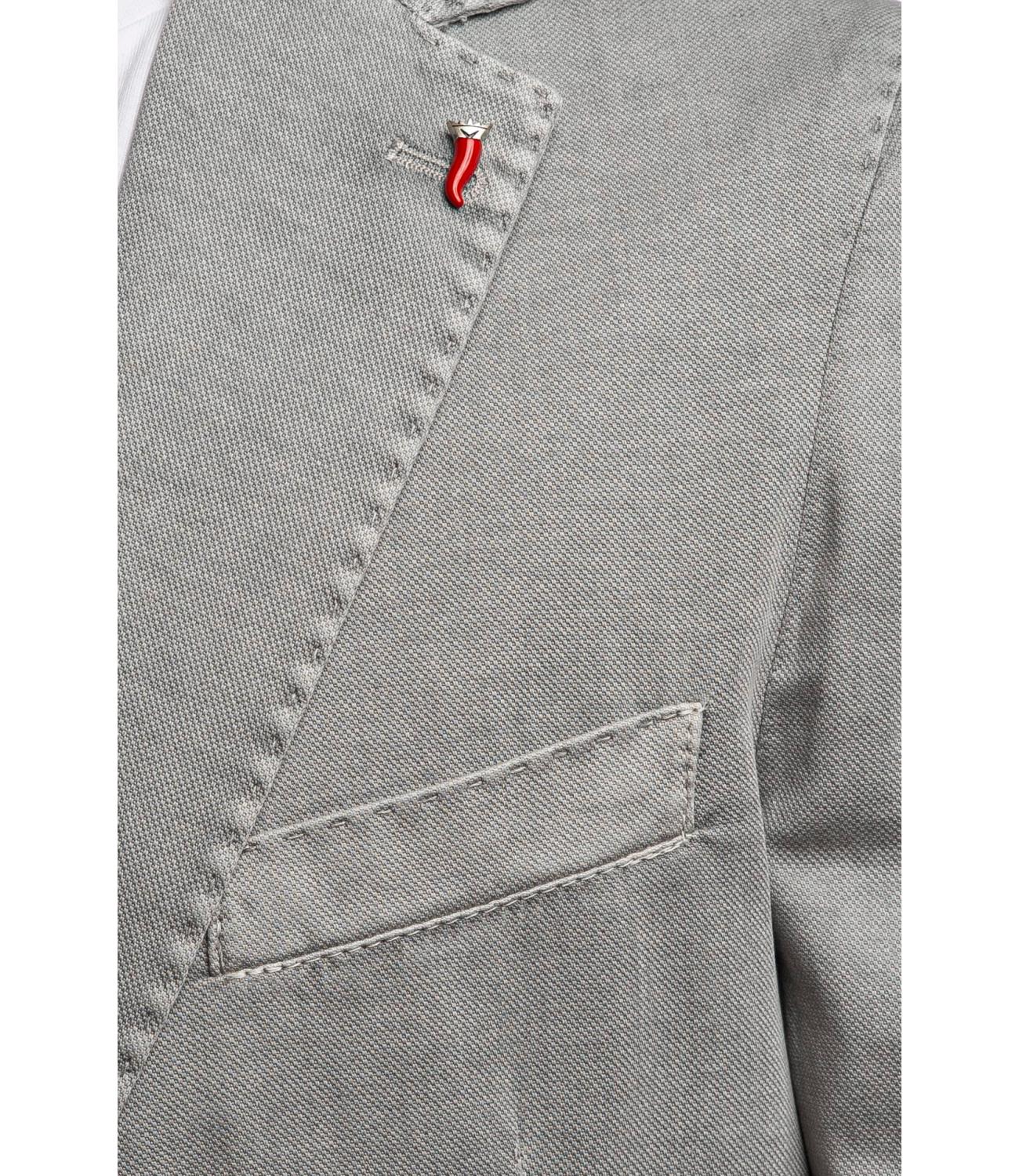 Mulish Giacca grigio perla due bottoni