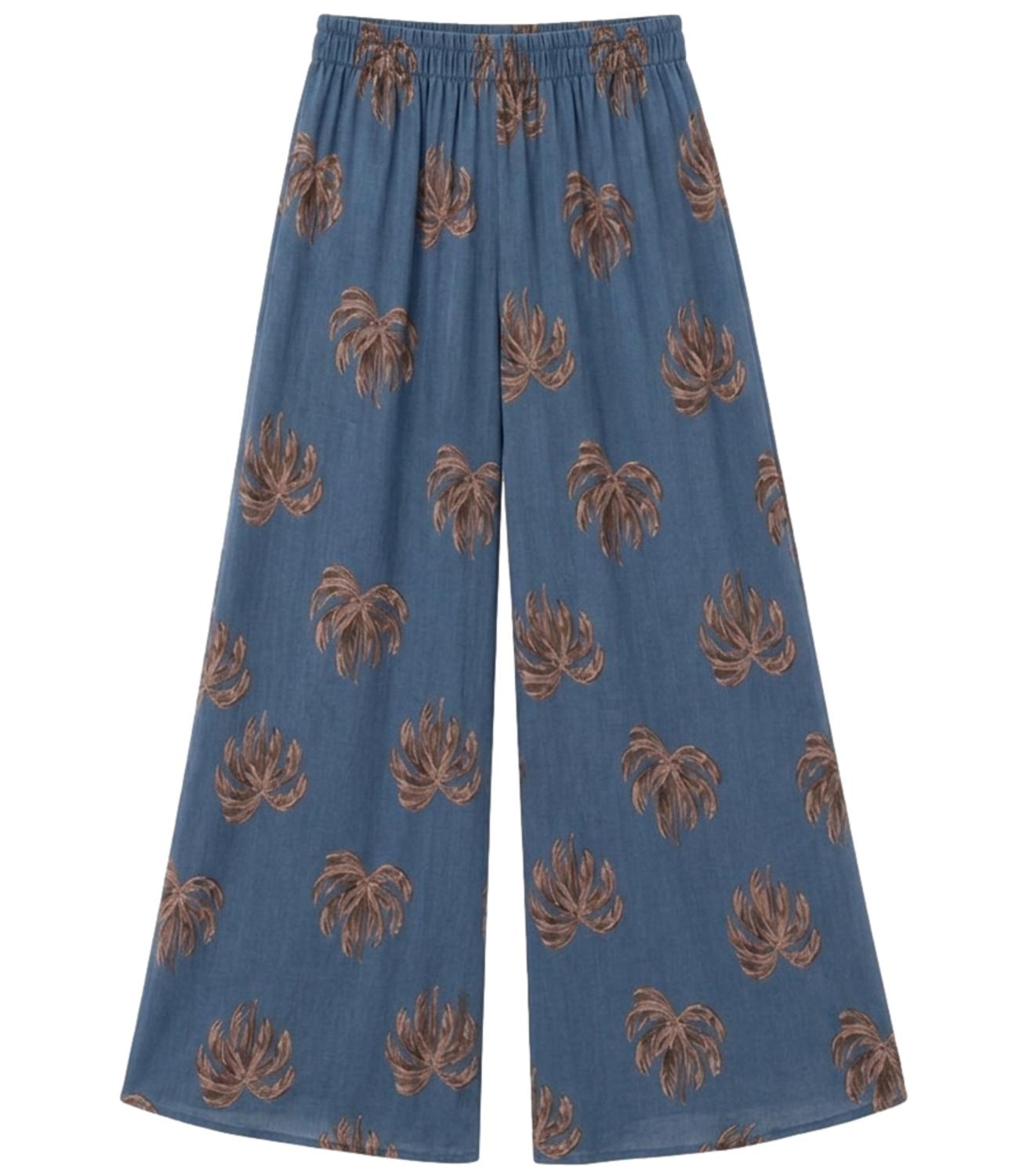 Myastreet Pantalone da Donna - Azzurro - Ma2660