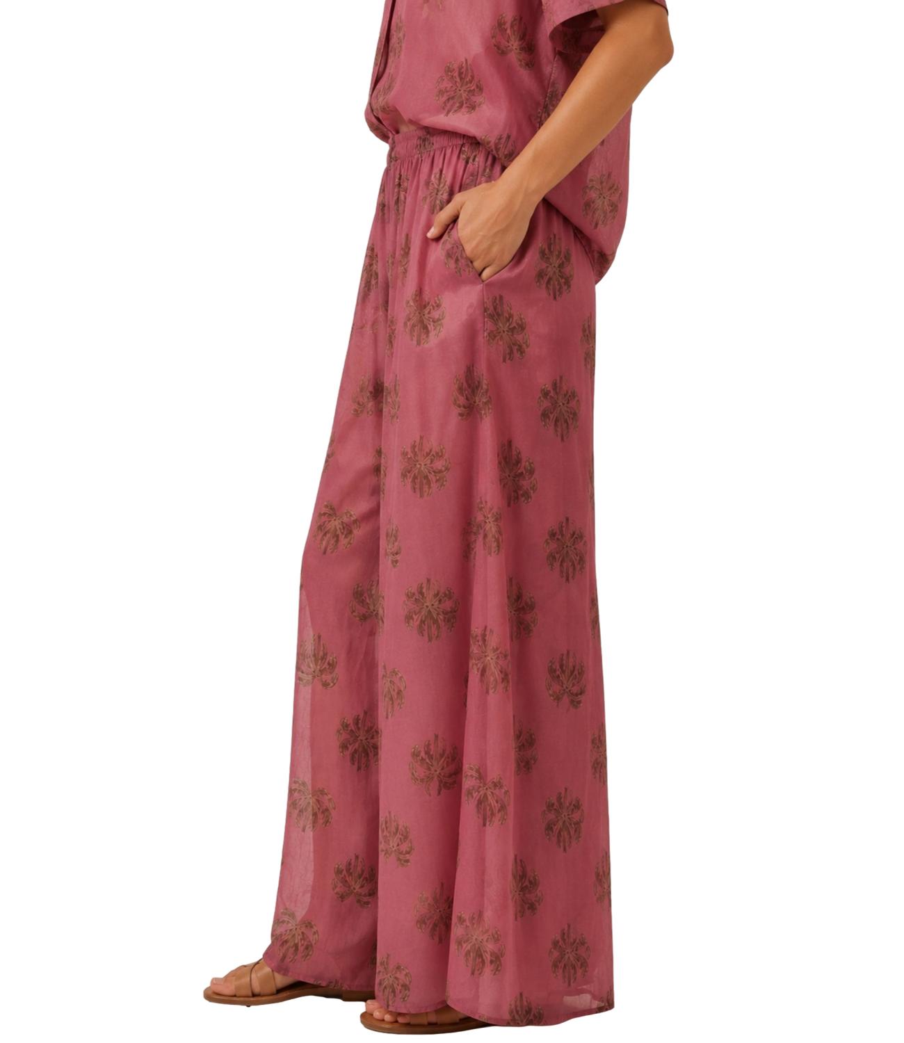 Myastreet Pantalone da Donna - Rosa - Ma2660