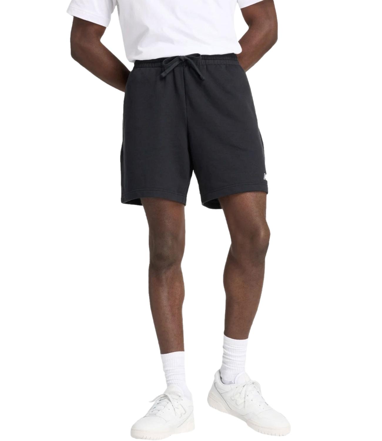 New Balance Bermuda felpa da Uomo - Black - Ms41520