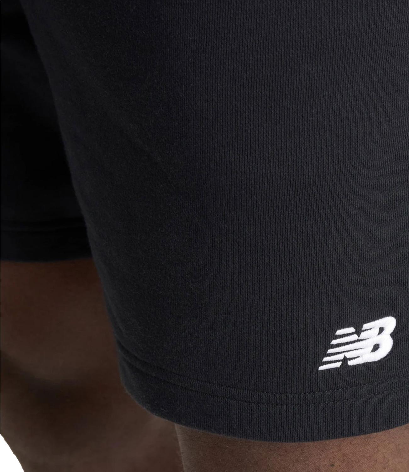 New Balance Bermuda felpa da Uomo - Black - Ms41520