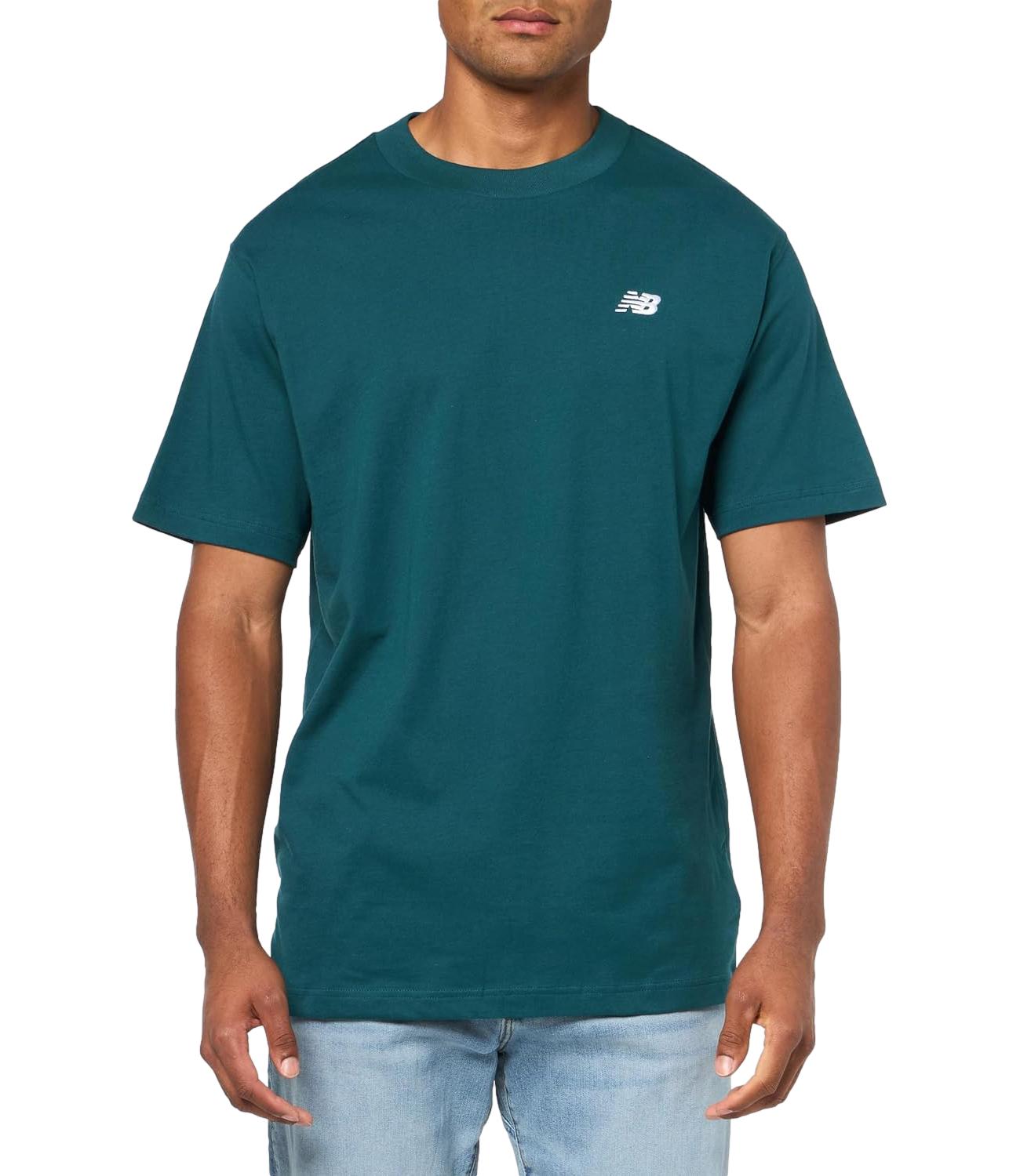 New Balance T-Shirt da Uomo - Medusa Green - Mt41509