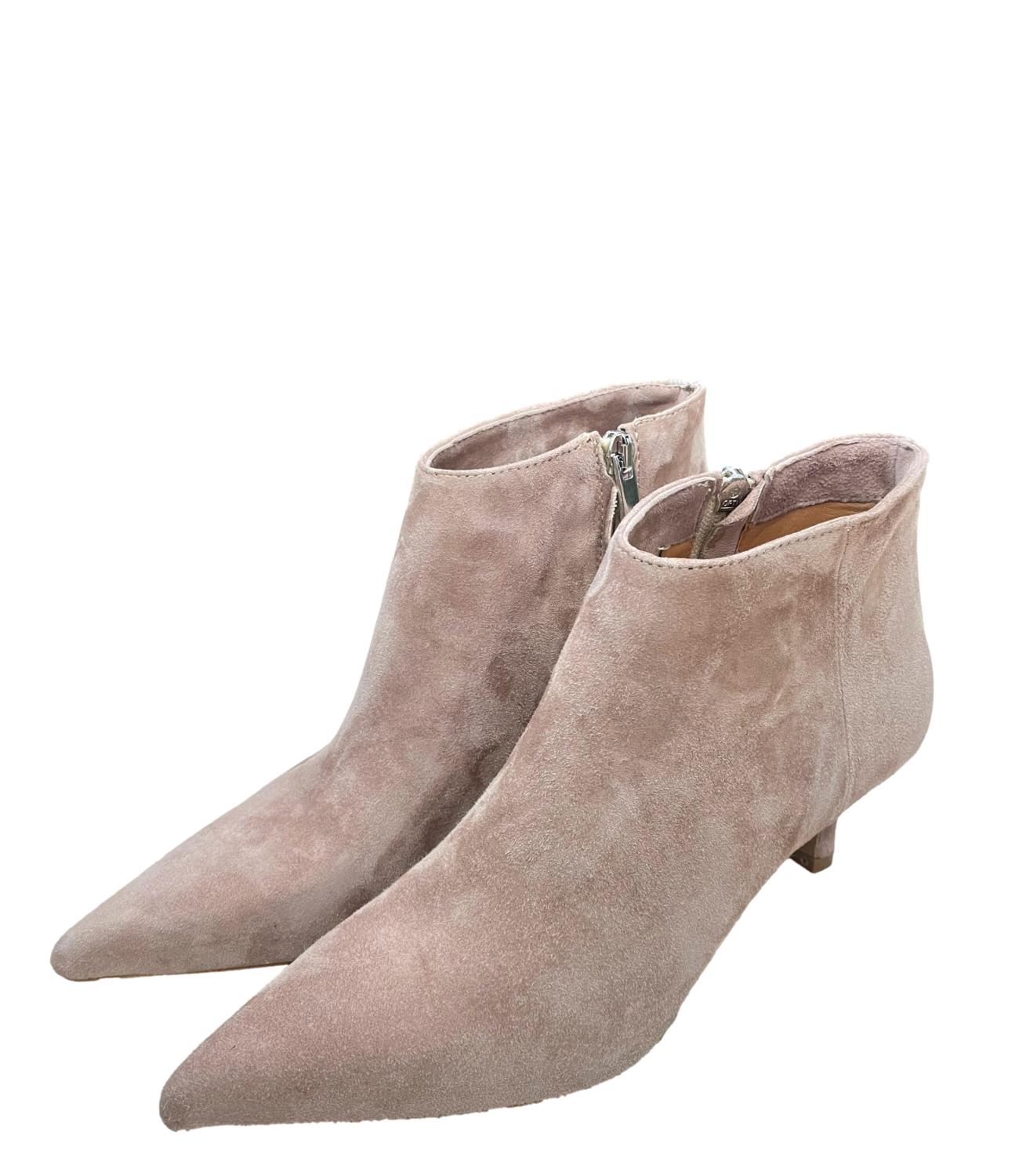 Ovyè Tronchetto Camoscio Rosa Antico