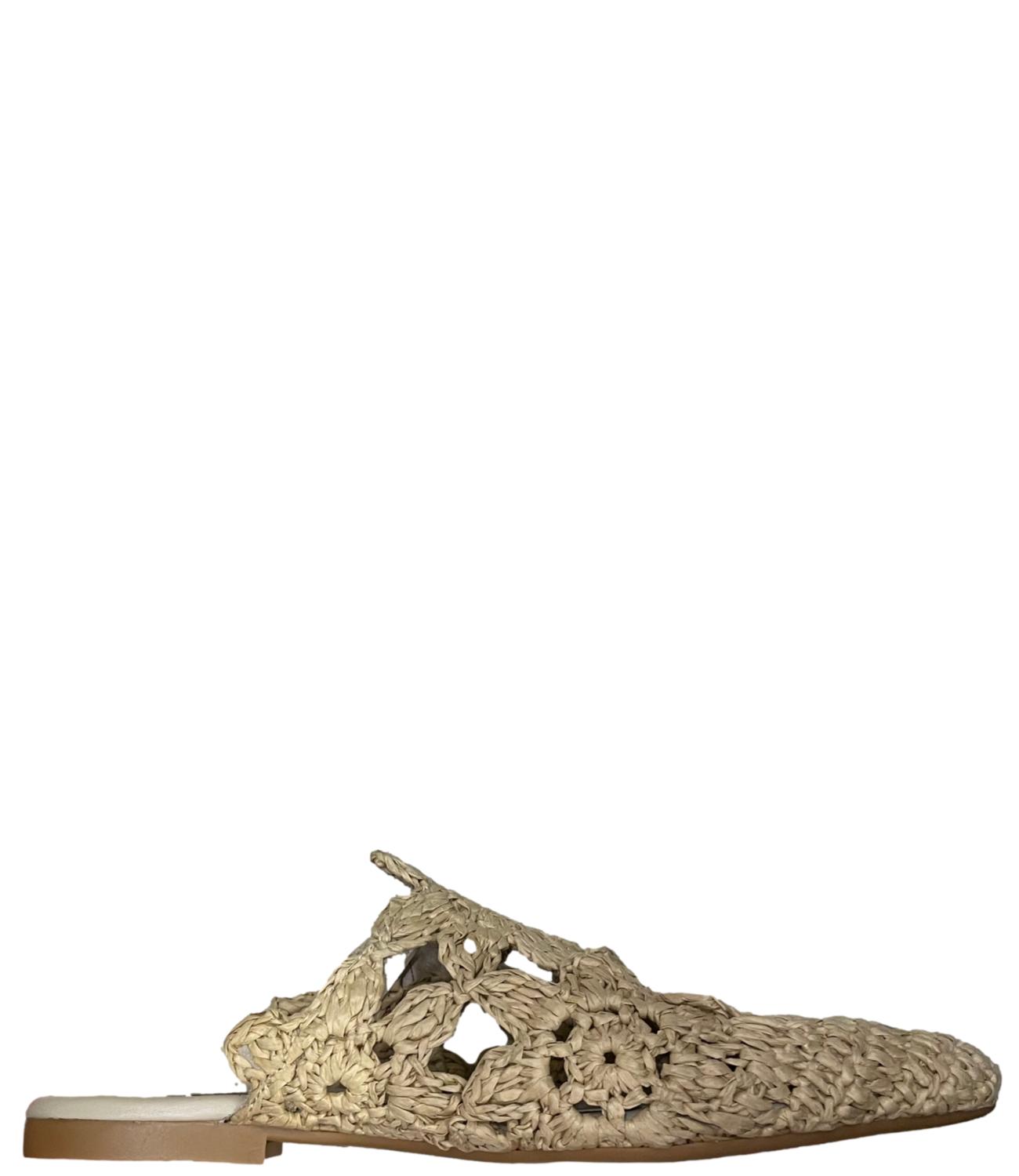 Ovye' Ciabatta da Donna - Beige - Sf251428