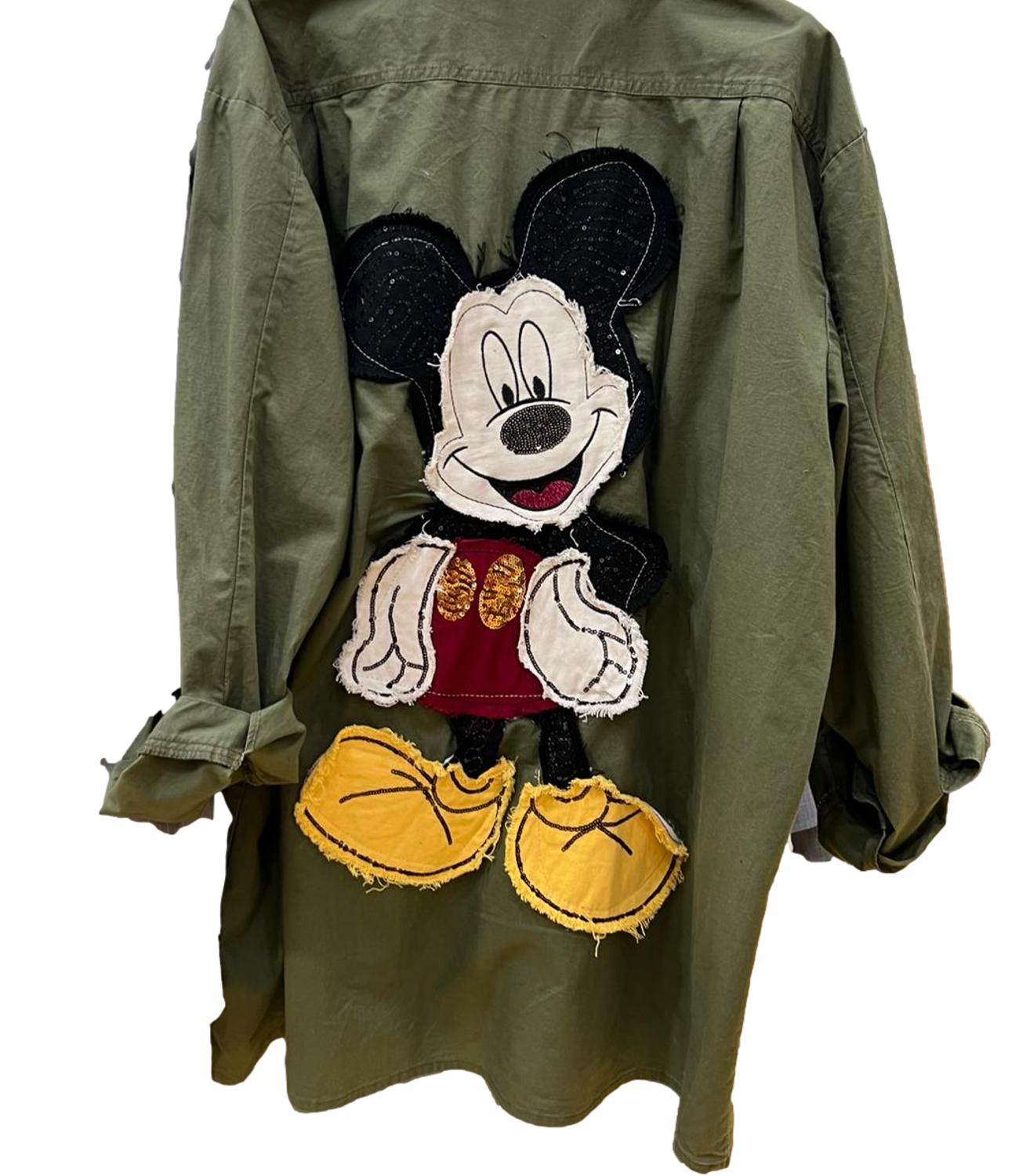 Camicia verde topolino
