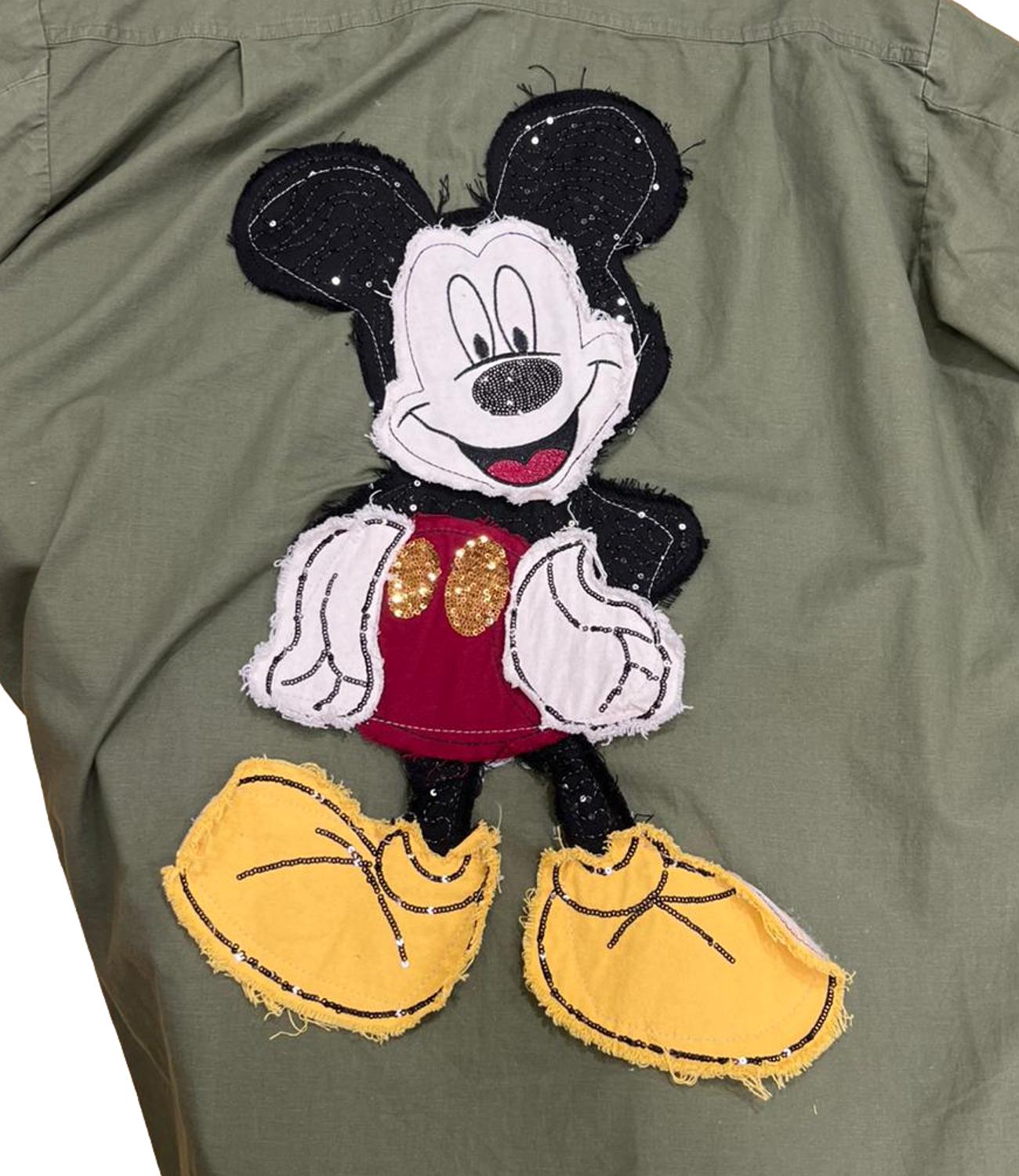Camicia verde topolino