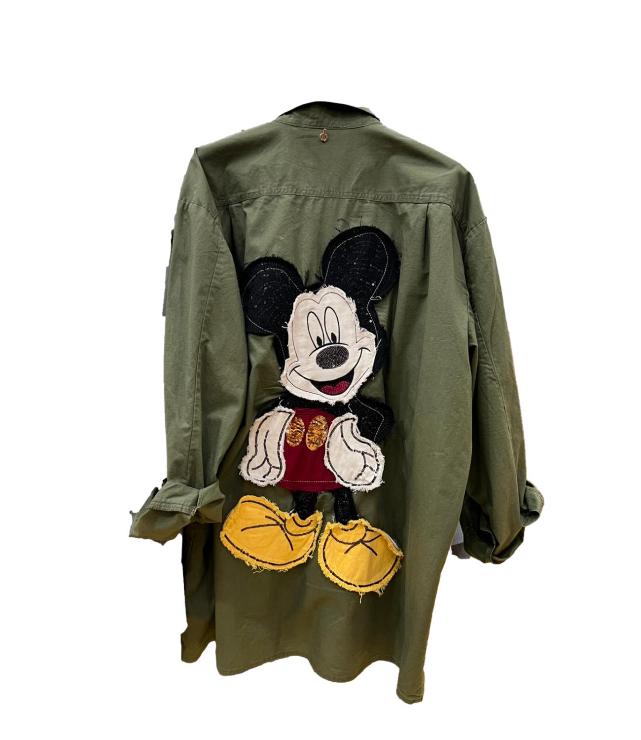 Camicia verde topolino