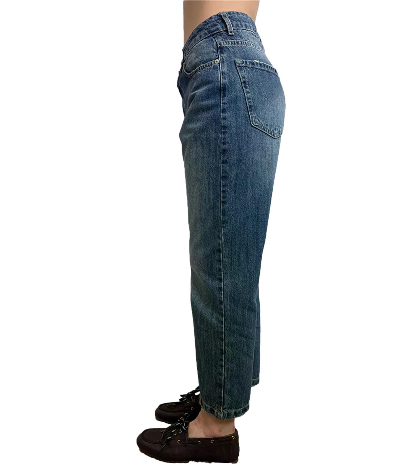 Philia Loft Jeans da Donna - Denim - V02o0652-FridA-Crp