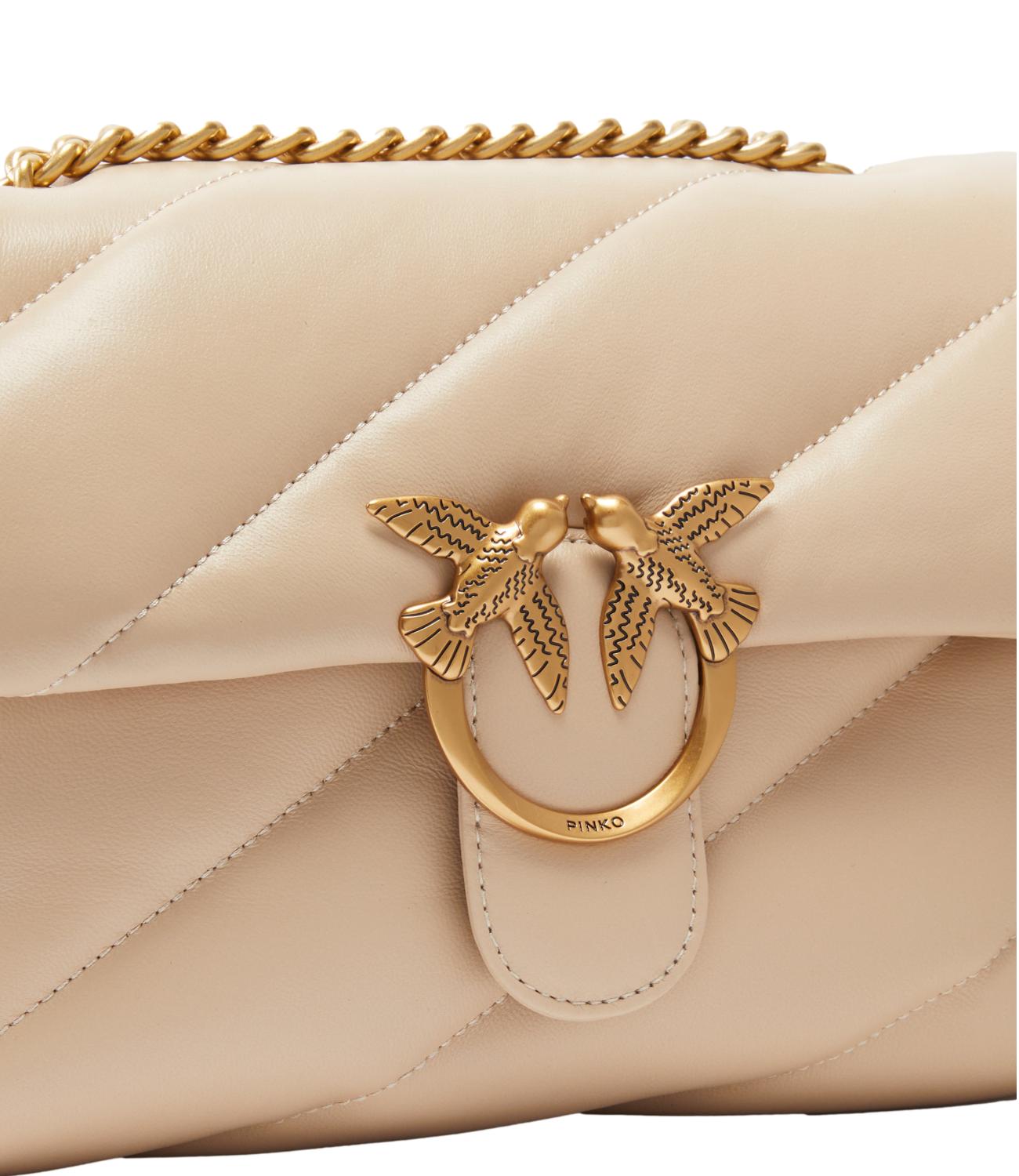 Pinko Love bag Puff Classic beige donna