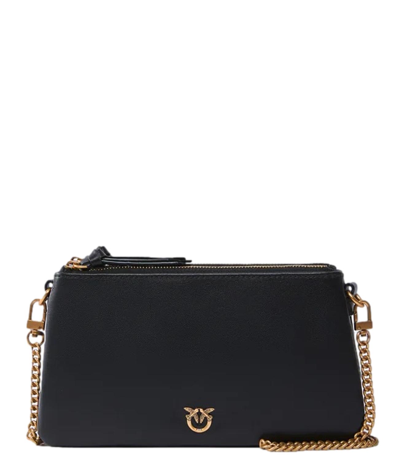 Pinko borsa Double Mini nero donna