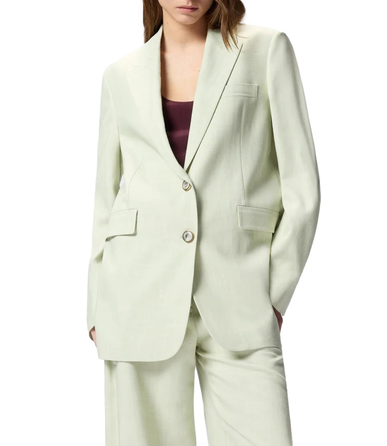 Pinko Faith Giacca Frisottino verde acquamarina donna