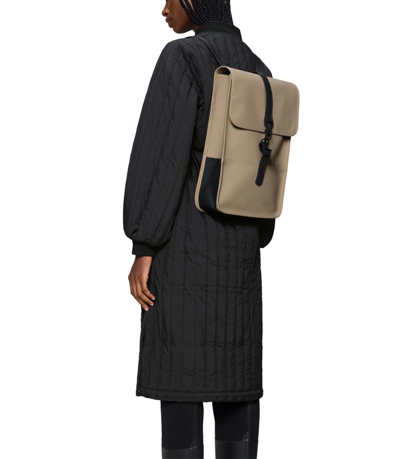 Puffed Backpack Mini beige