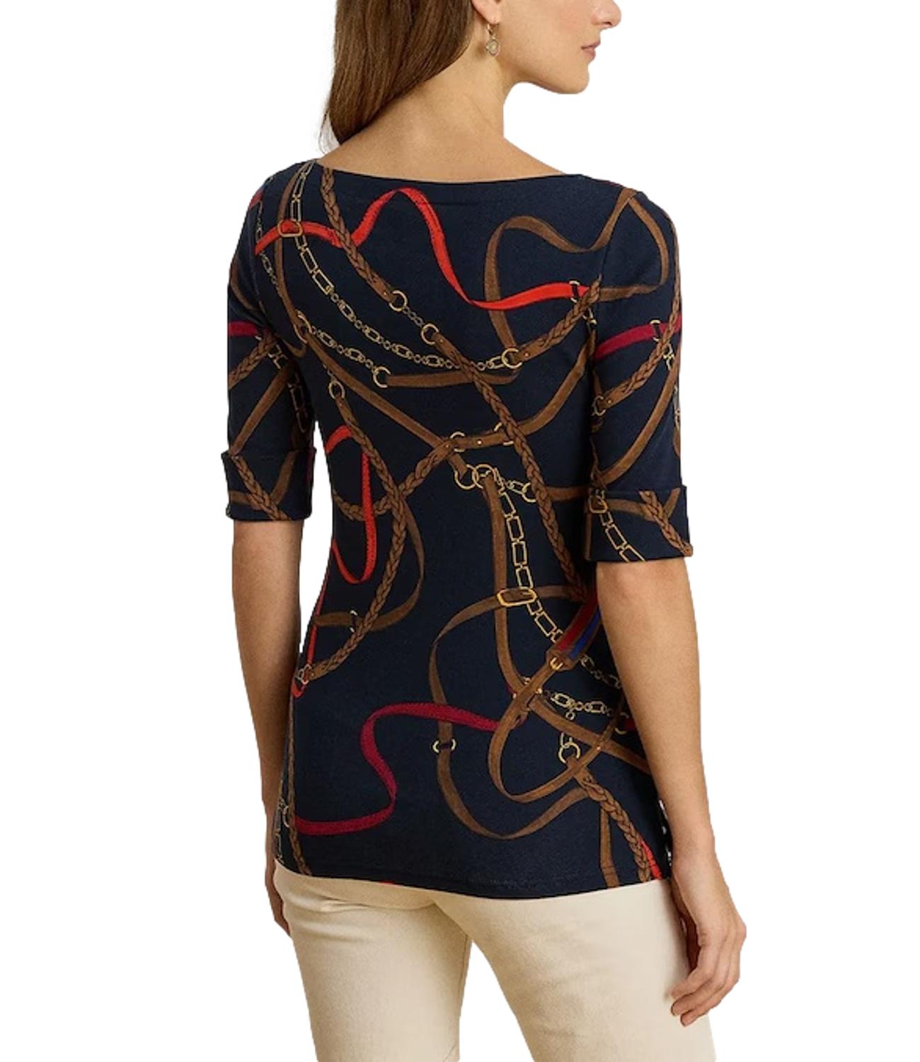 Judy-Mid Sleeve-T-Shirt