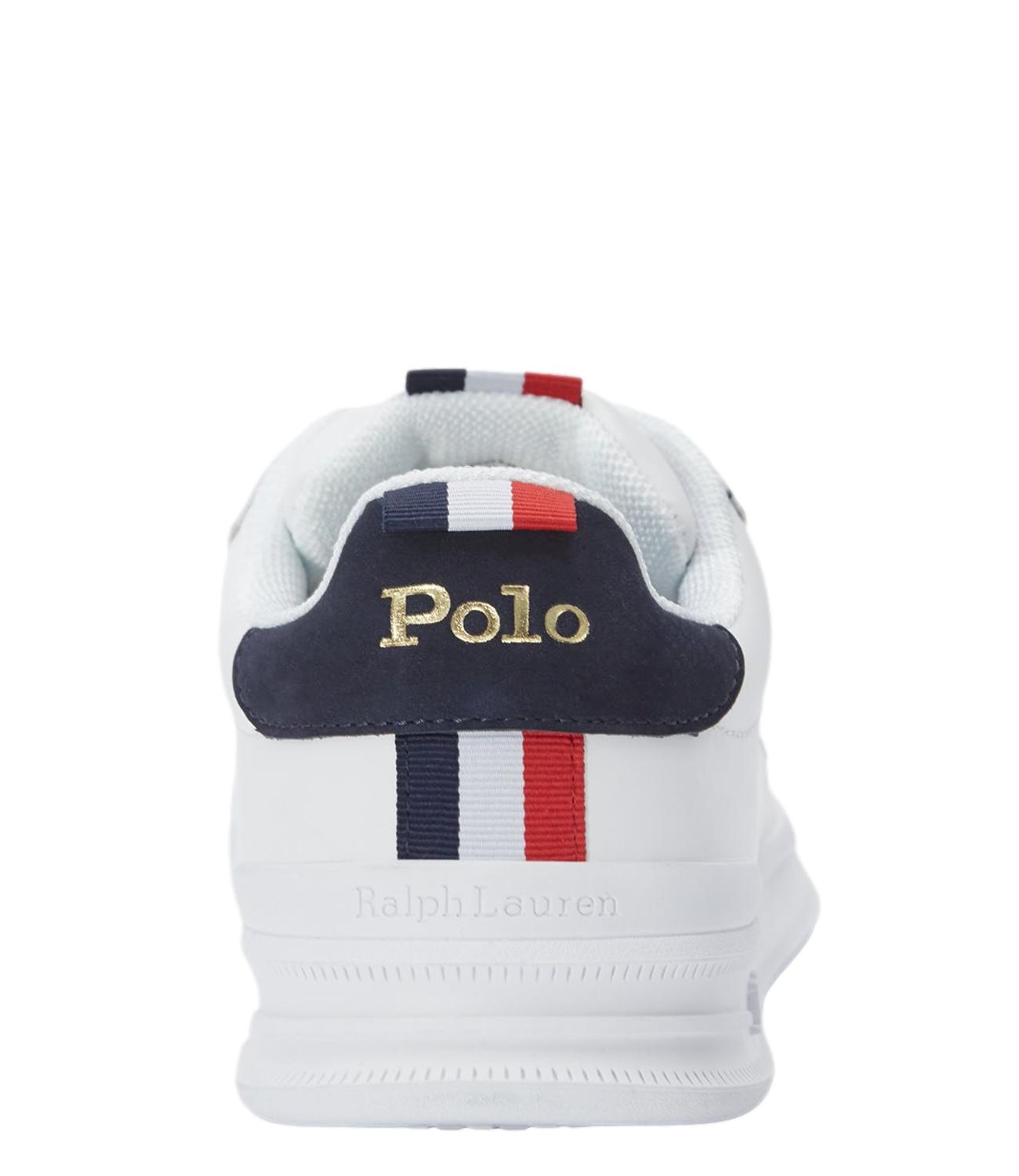 Sneakers Heritage Court II in pelle bianca