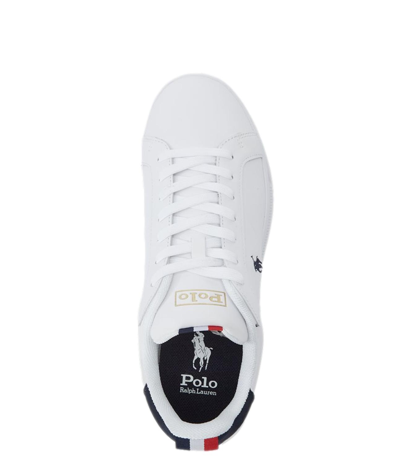 Sneakers Heritage Court II in pelle bianca