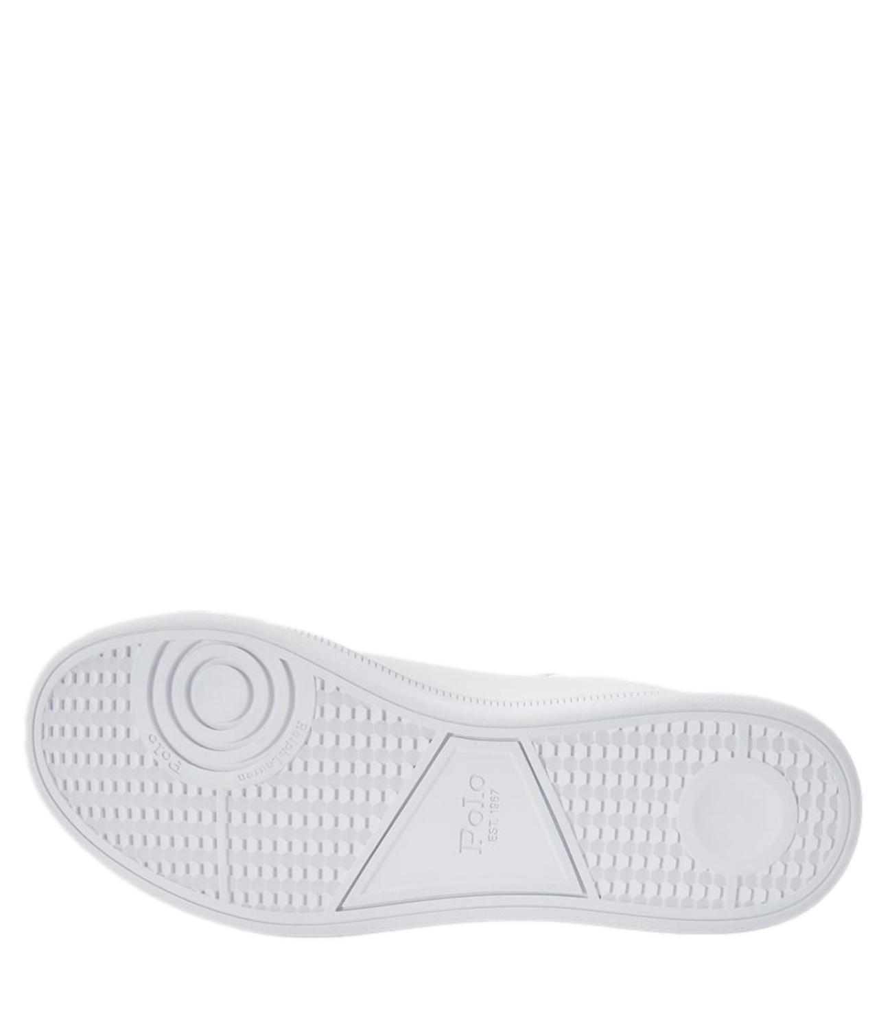 Sneakers Heritage Court II in pelle bianca