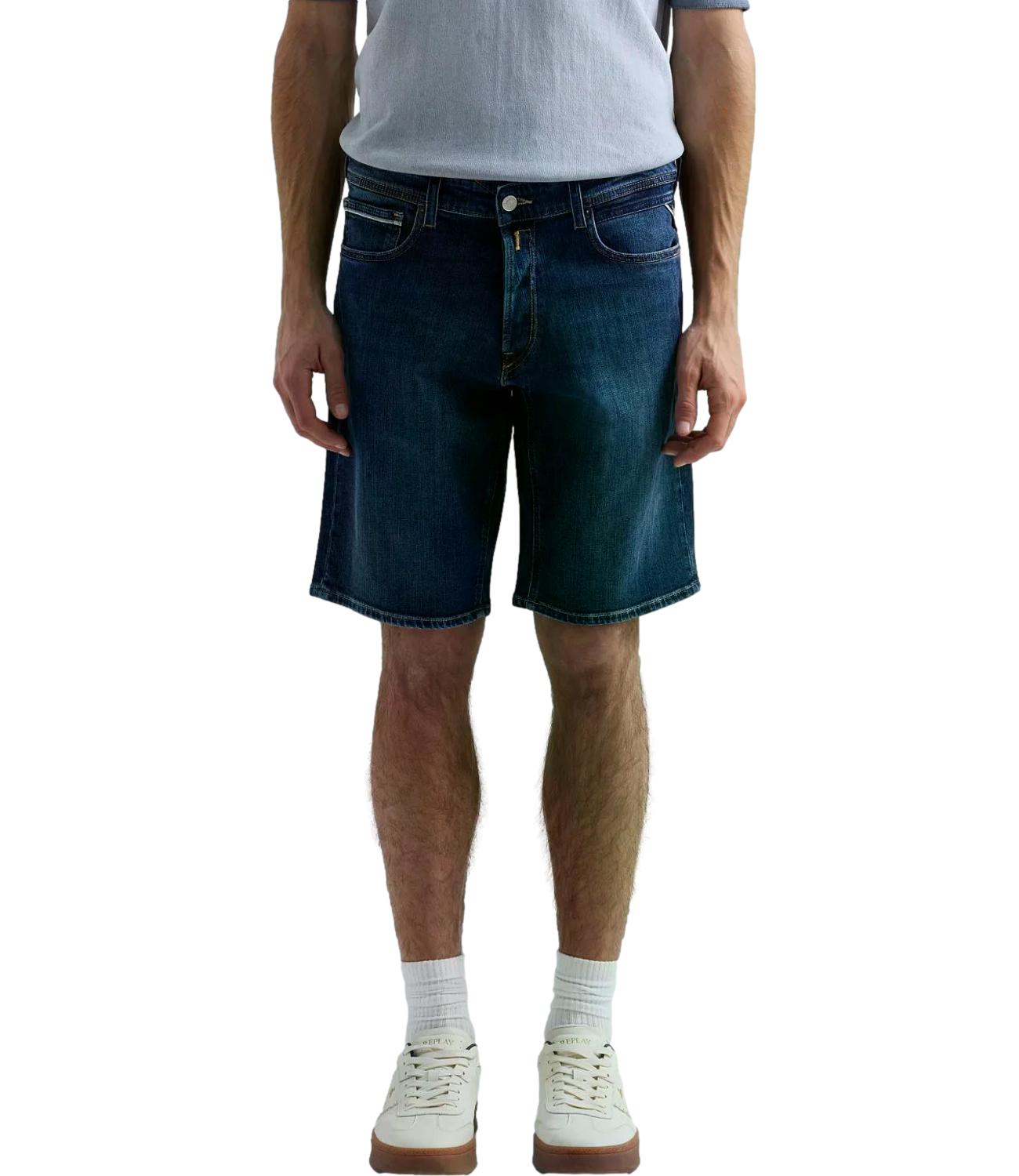 Replay Bermuda jeans da Uomo - Denim Scuro