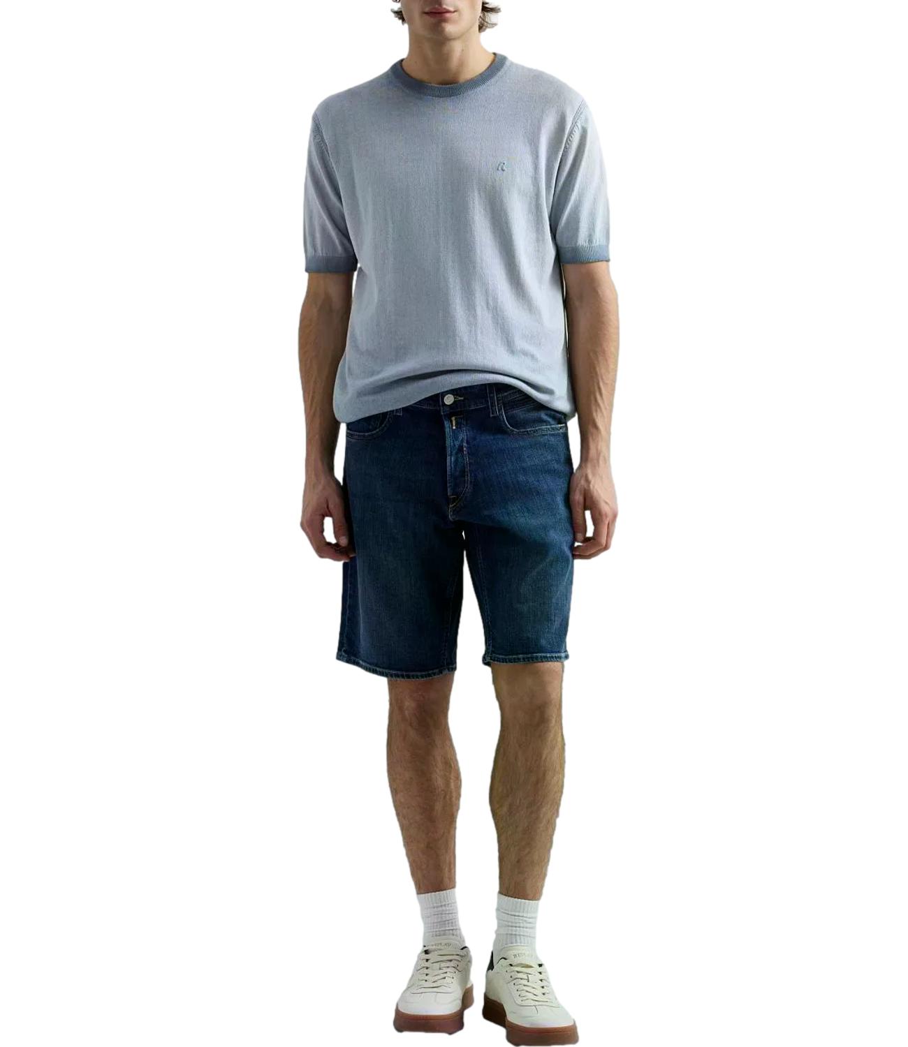 Replay Bermuda jeans da Uomo - Denim Scuro