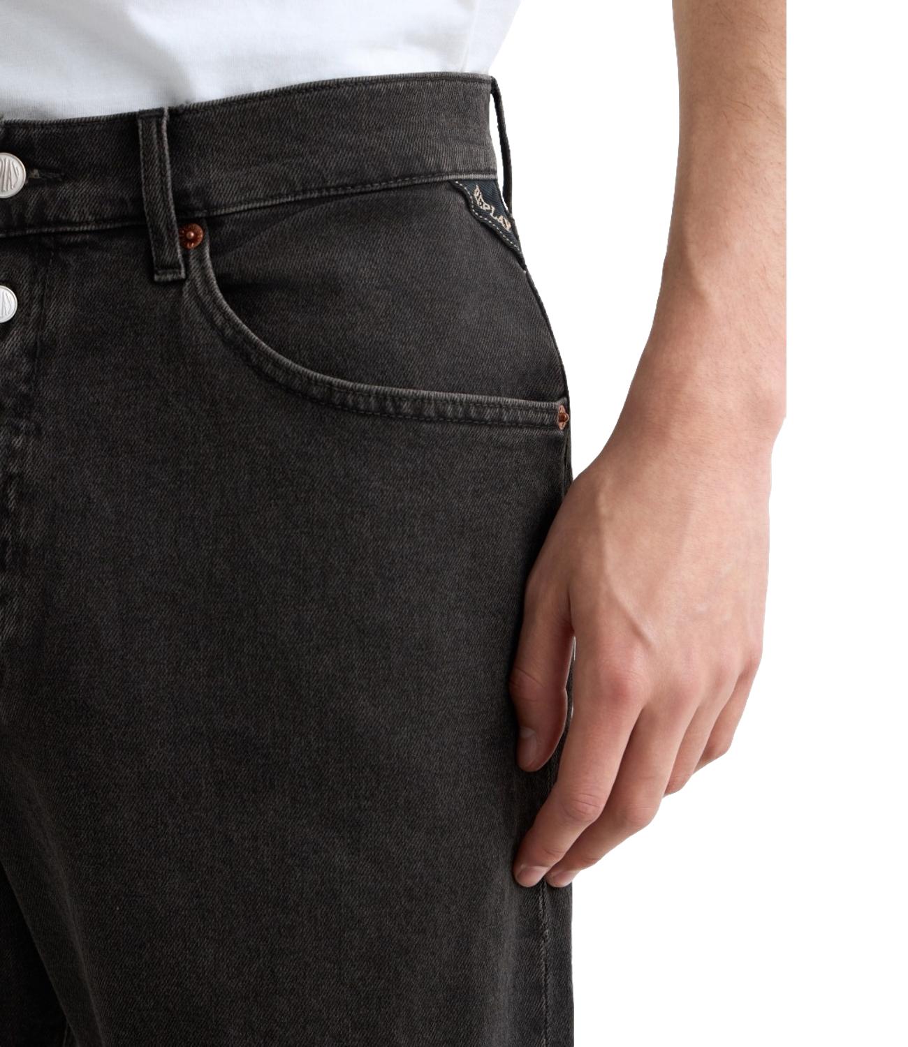 Replay Jeans da Uomo - Nero - M9z1 725 51d L.30