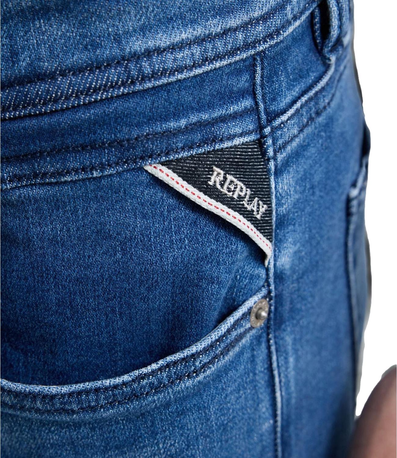 Replay Jeans da Uomo - Denim - Ma972z.000 261 C39 L.30