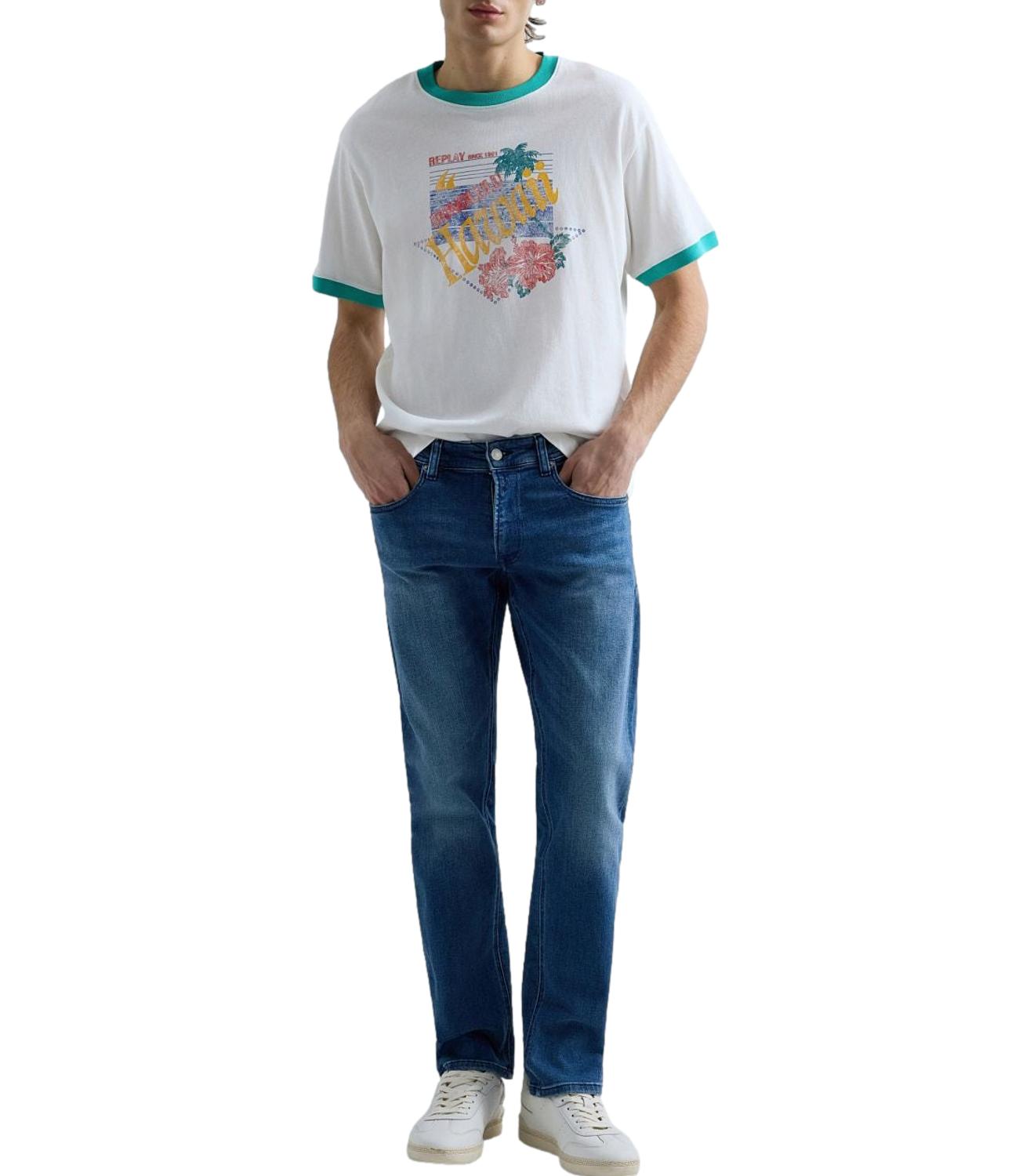 Replay Jeans da Uomo - Denim - Ma972z.000 261 C39 L.32