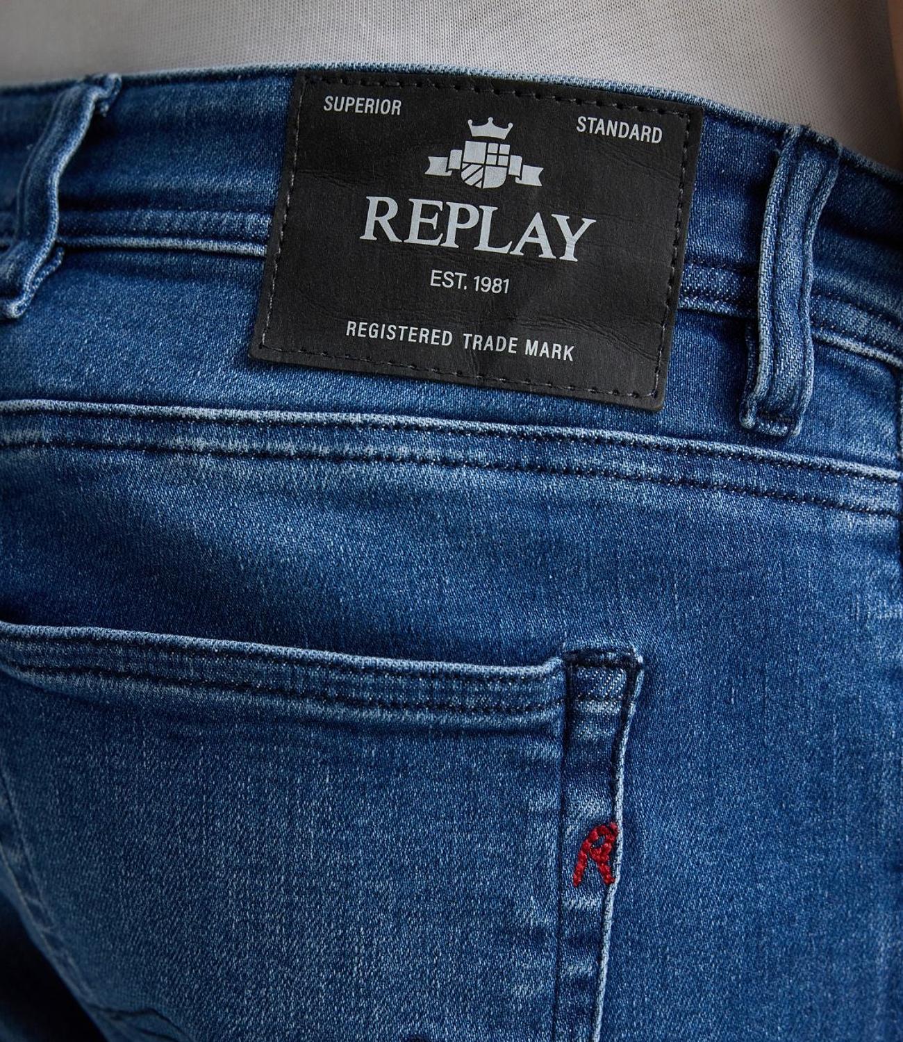 Replay Jeans da Uomo - Denim - Ma972z.000 261 C39 L.32