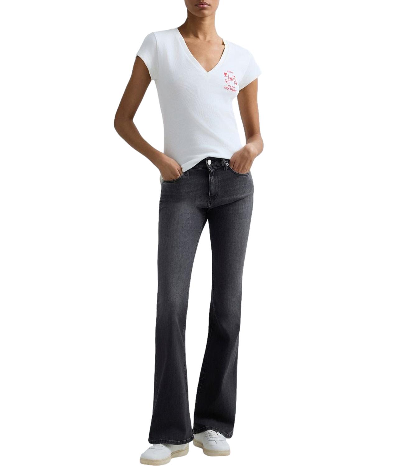 Replay Jeans da Donna - Nero - Wa534.000 51a 19c
