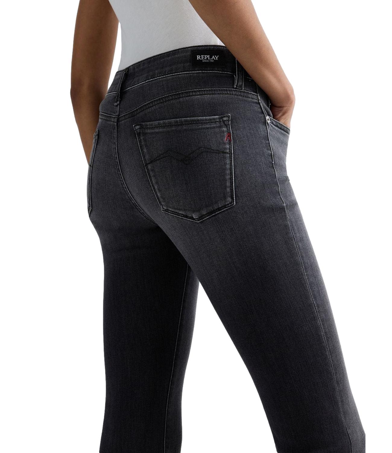 Replay Jeans da Donna - Nero - Wa534.000 51a 19c