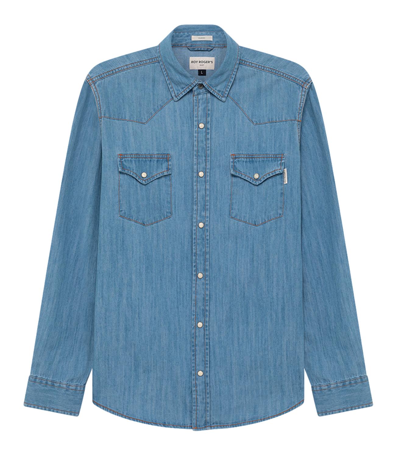 Camicia Jeans Martin blu chiaro
