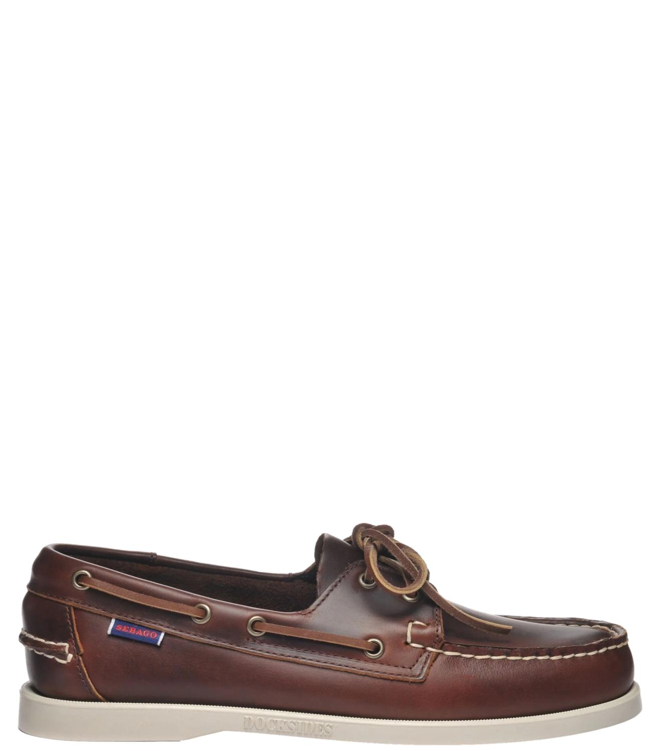 DOCKSIDES PORTLAND WAXED brown