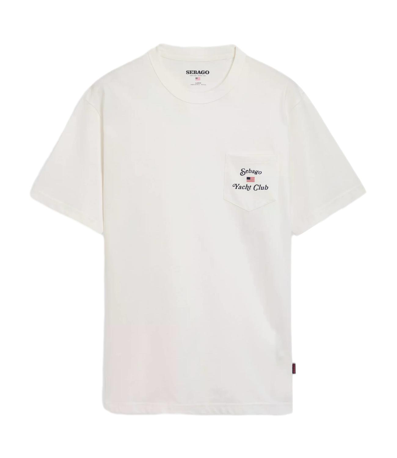 Sebago T-Shirt da Uomo - White - 78121cw