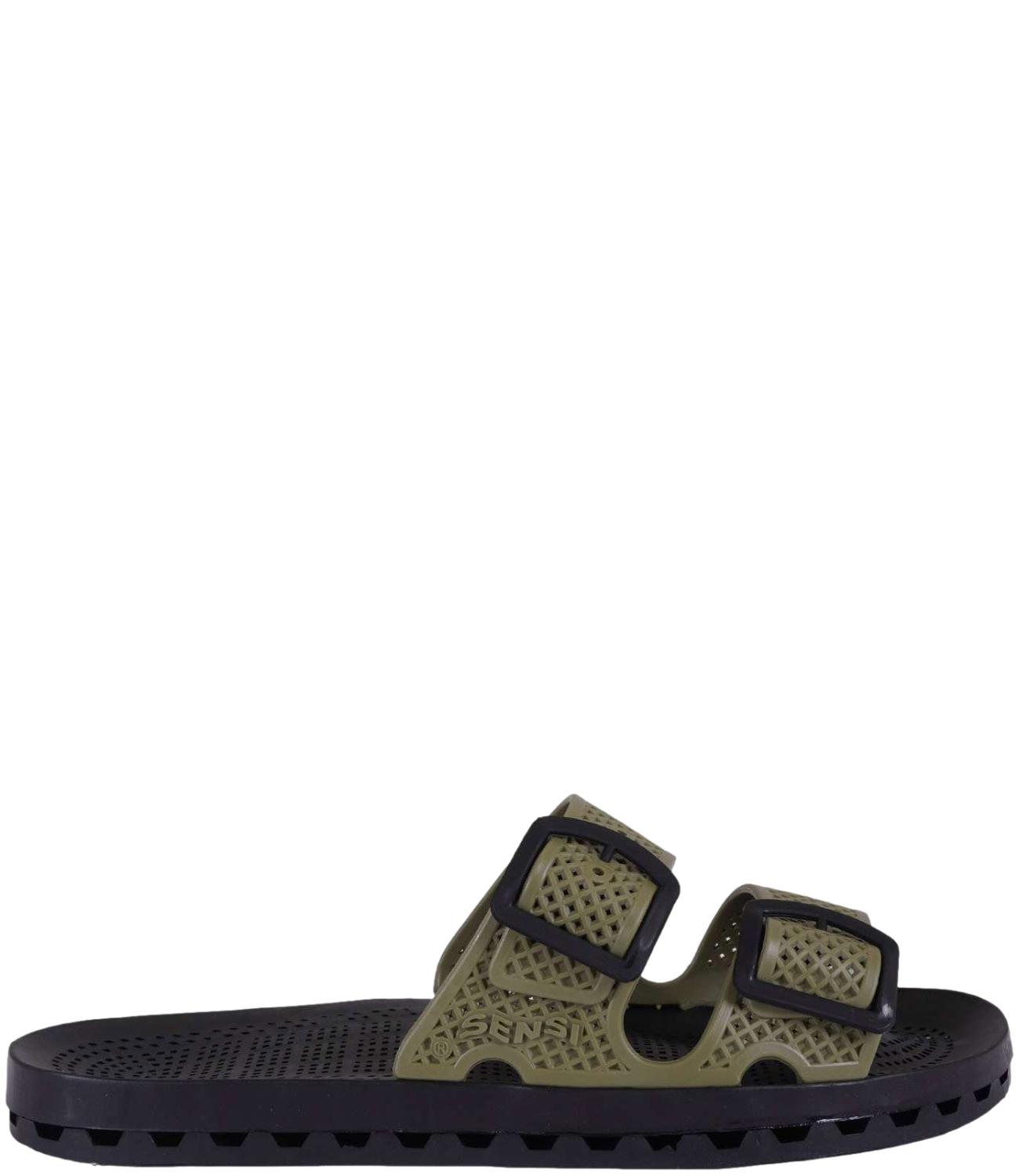 Sensi Ciabatta da Uomo - Verde - 4150/u