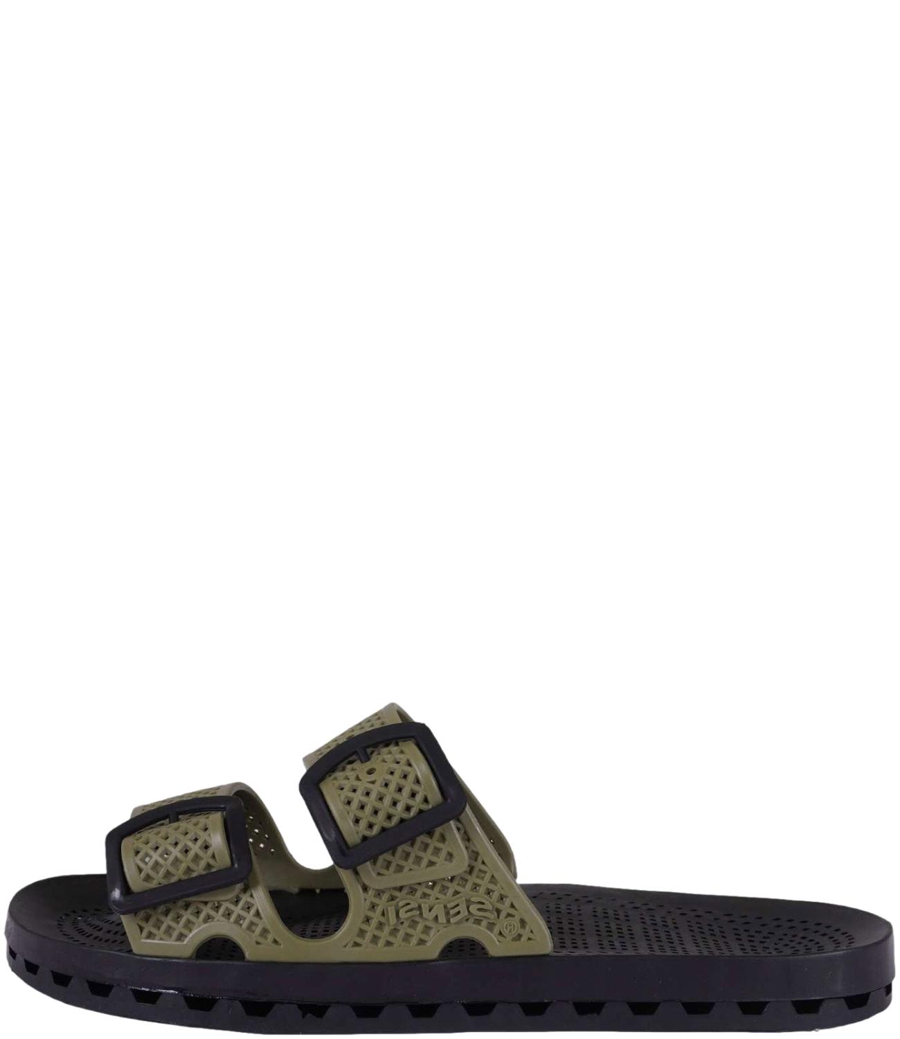 Sensi Ciabatta da Uomo - Verde - 4150/u