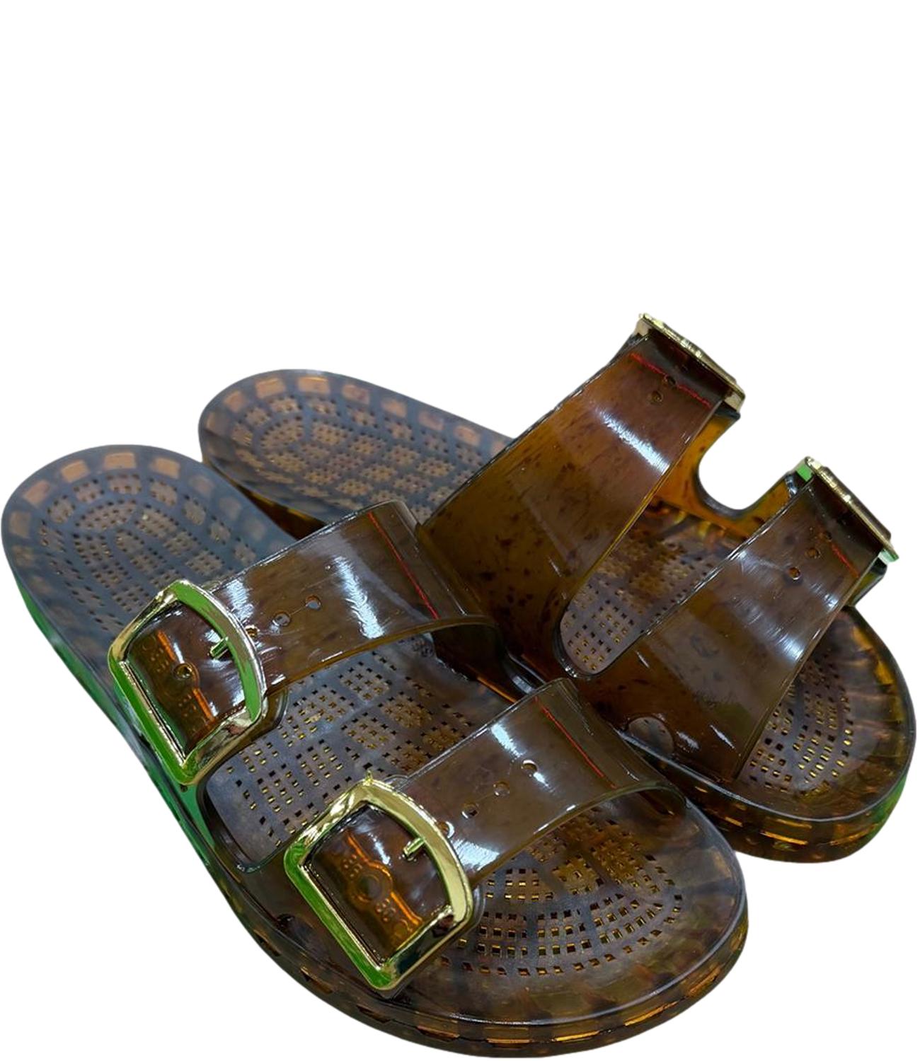 Sensi Ciabatta da Uomo - Tartaruga - 4151/tl