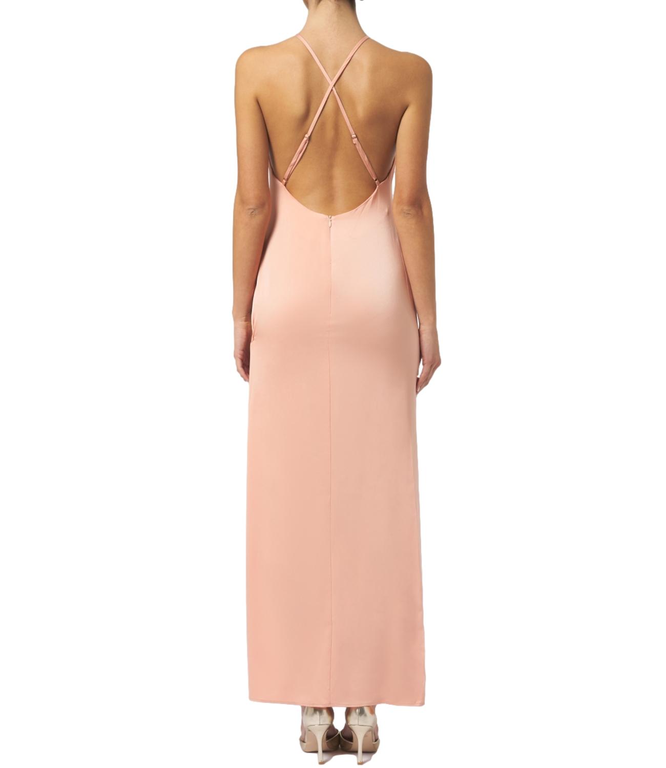 Silence Limited Abito Sensual Dress Peach Donna