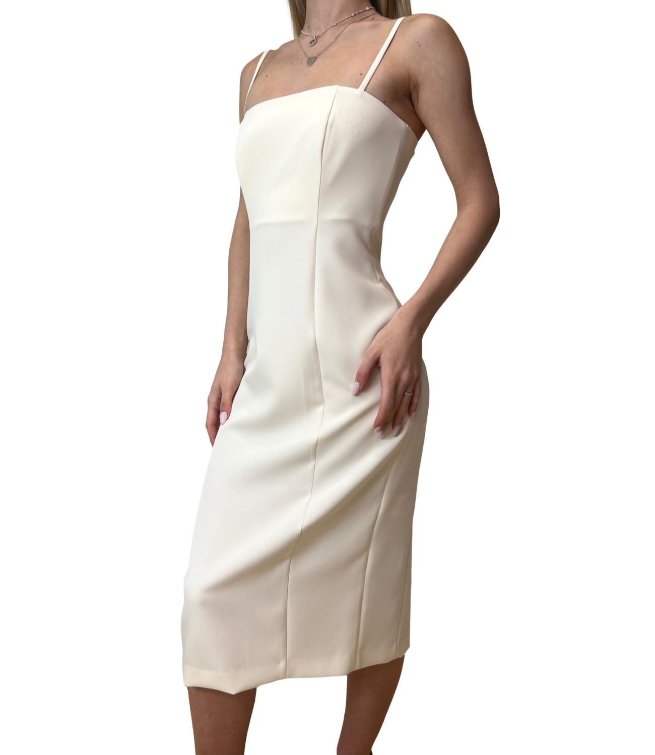 Silence Limited Abito TRACE DRESS New Milk Donna