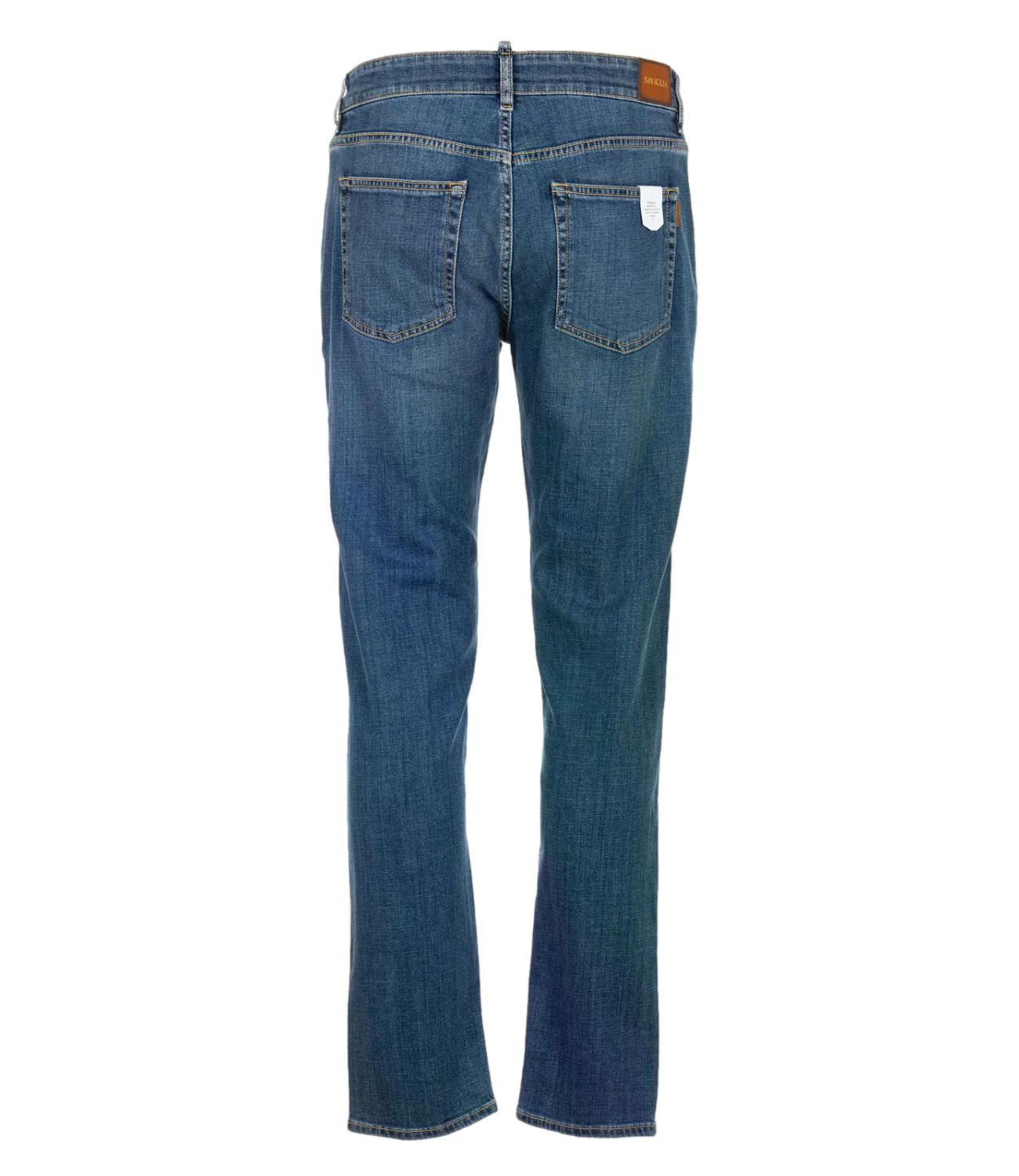 Siviglia Jeans da Uomo - Denim Conf. Blu M