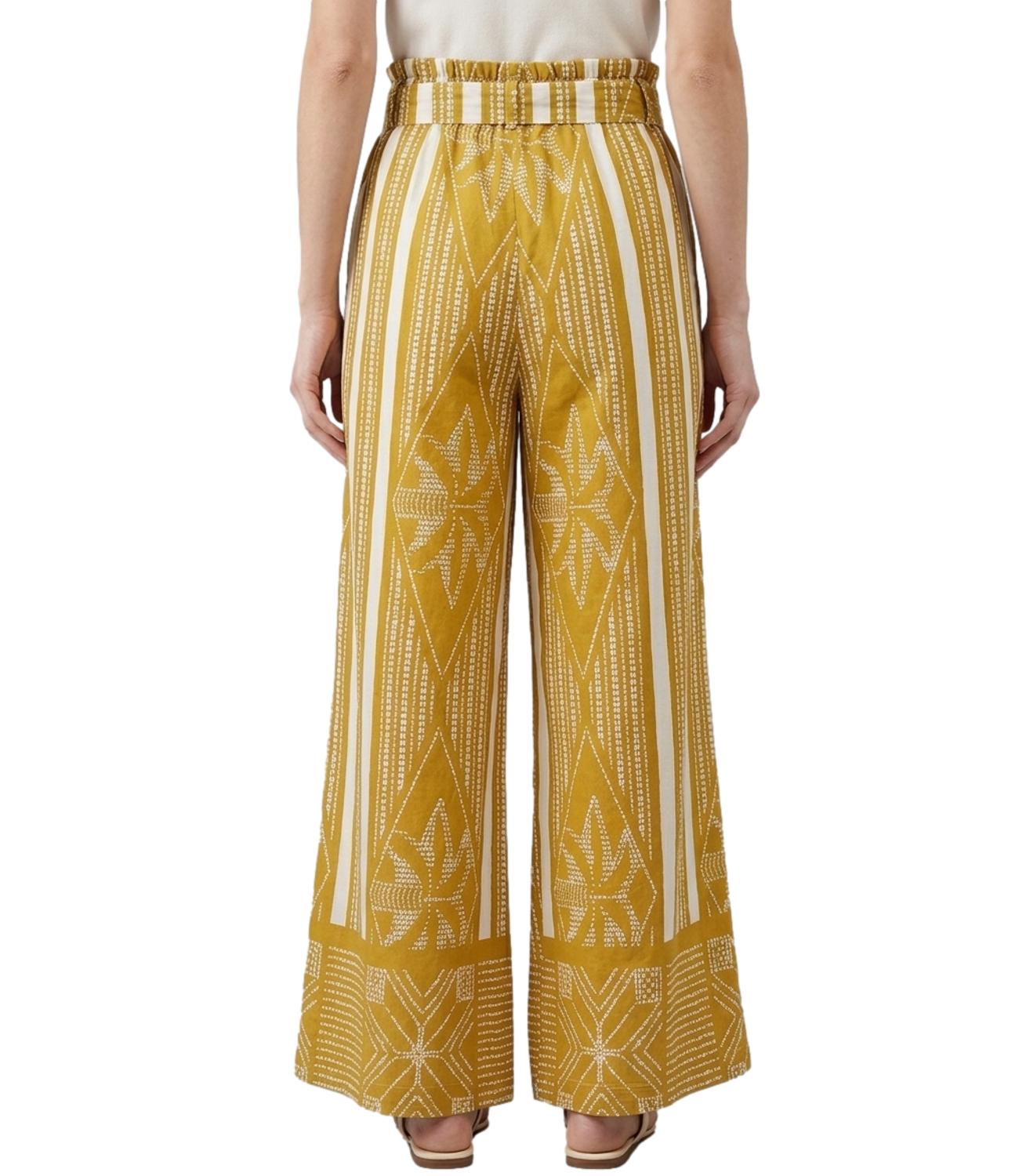 Studio it Pantalone da Donna - Ocra - 25358