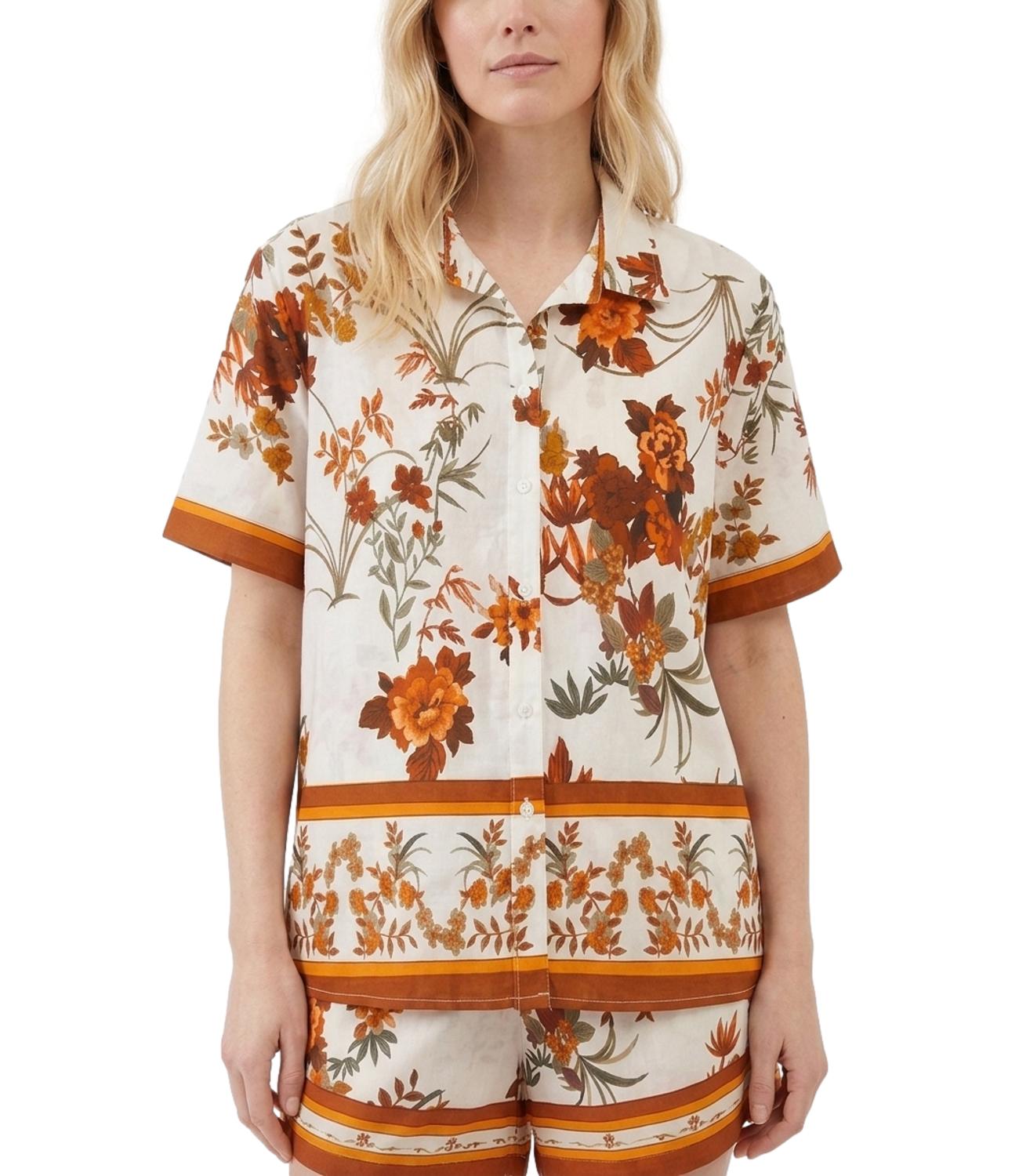 Studio it Camicia da Donna - Arancio - 26107a