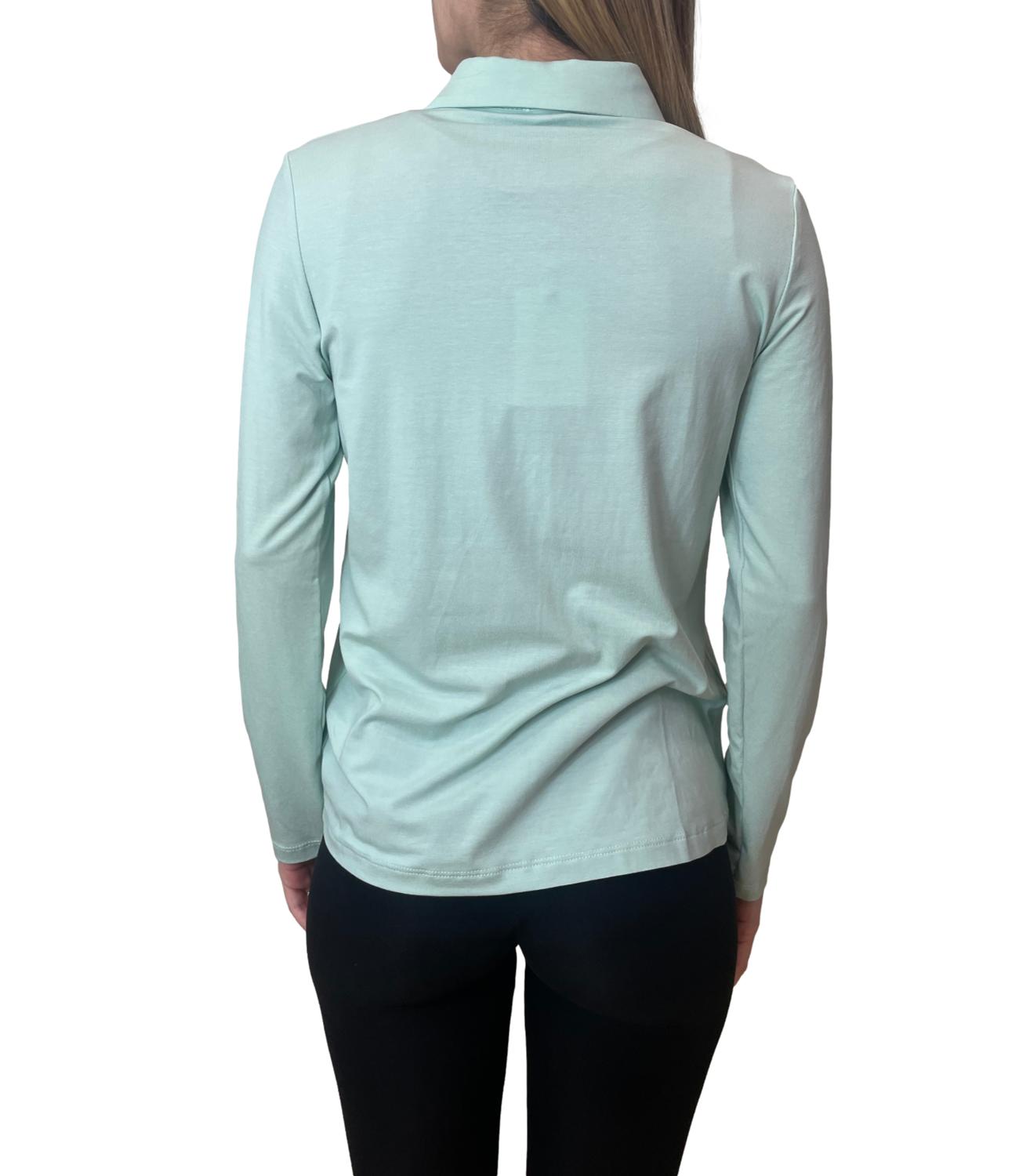 Studio It Maglia C/Bottoni Menta Donna