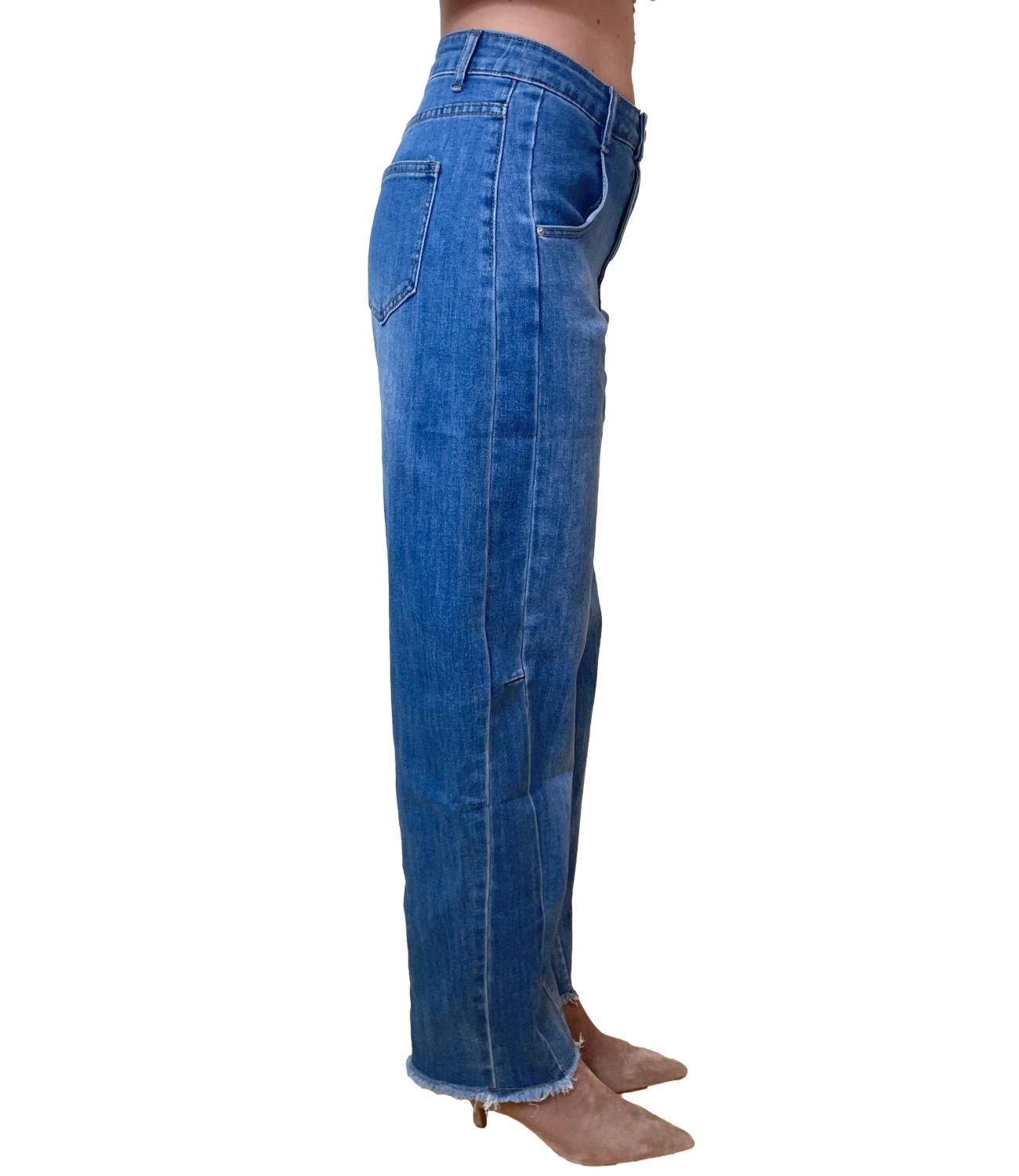 Studio It Jeans Barrell Blu Chiaro Donna